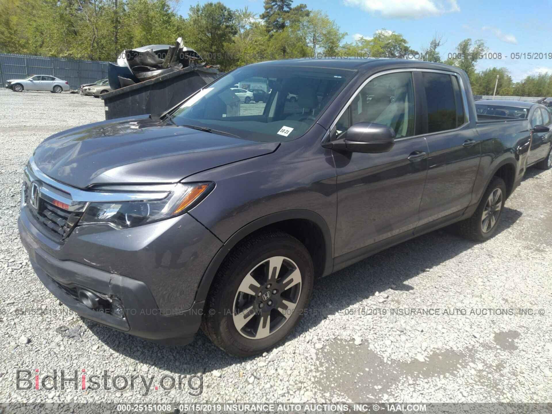 2017 HONDA RIDGELINE - VIN: 5FPYK3F51HB007111 - Фото 2