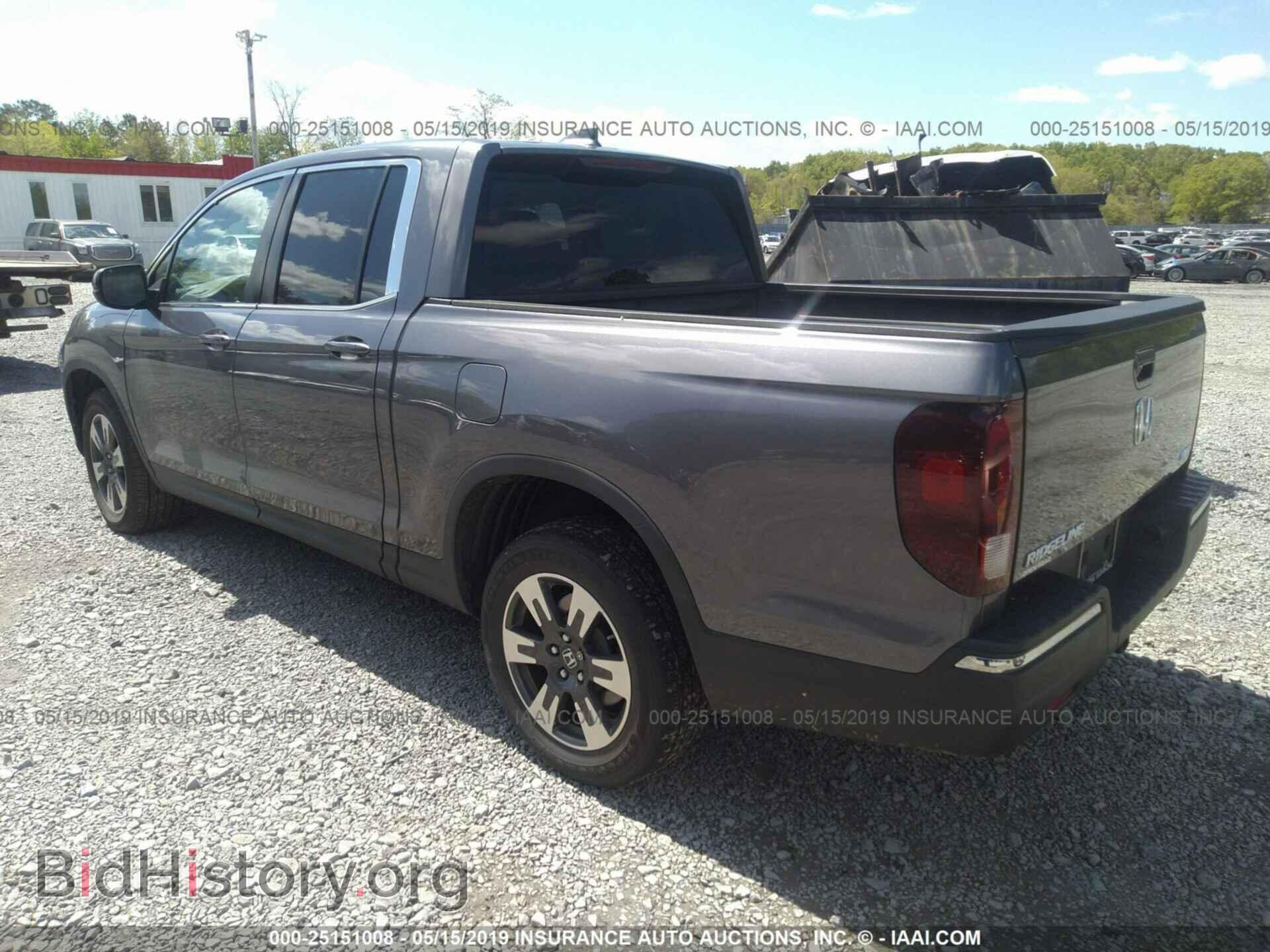 2017 HONDA RIDGELINE - VIN: 5FPYK3F51HB007111 - Фото 3