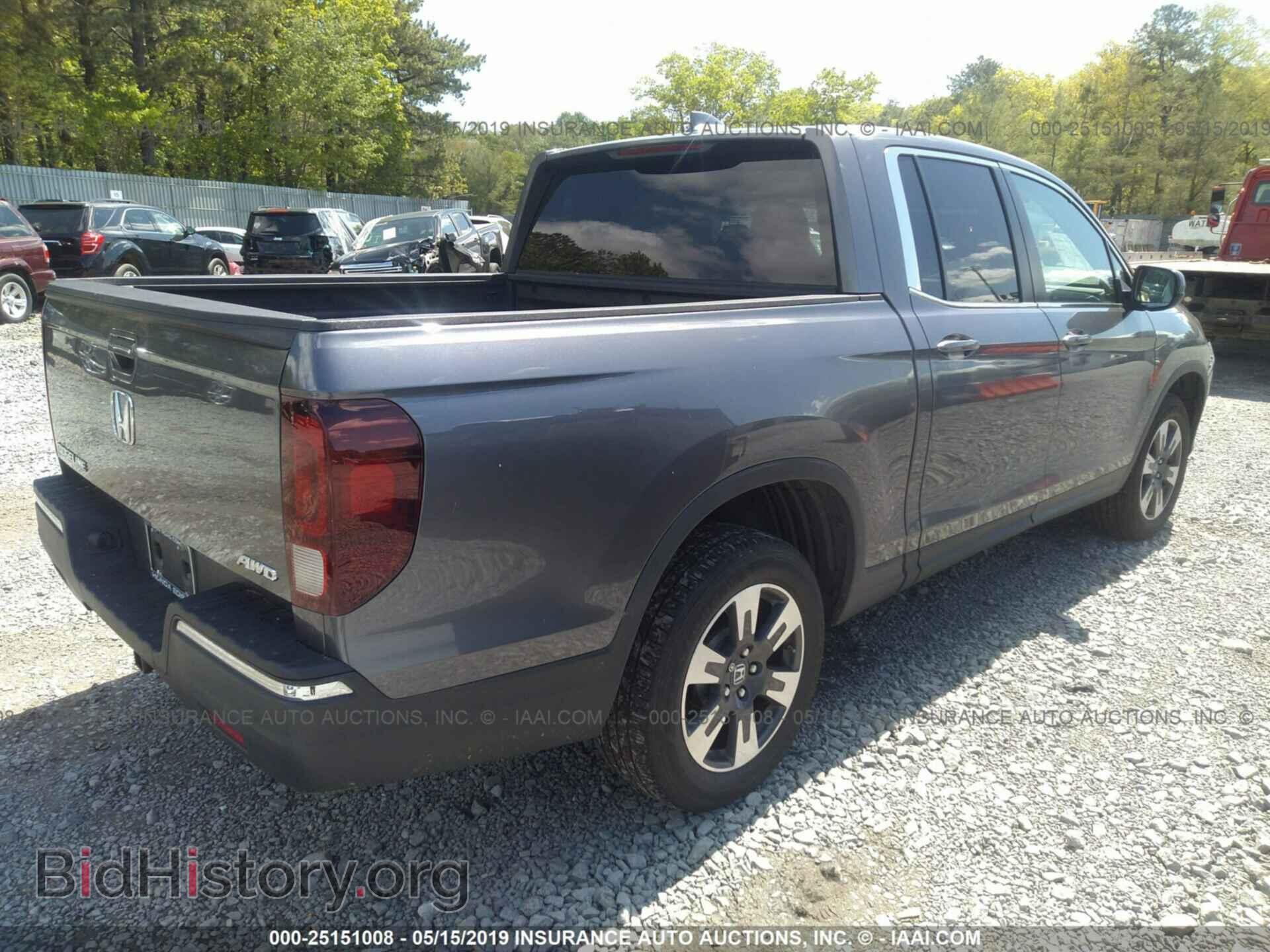 2017 HONDA RIDGELINE - VIN: 5FPYK3F51HB007111 - Фото 4