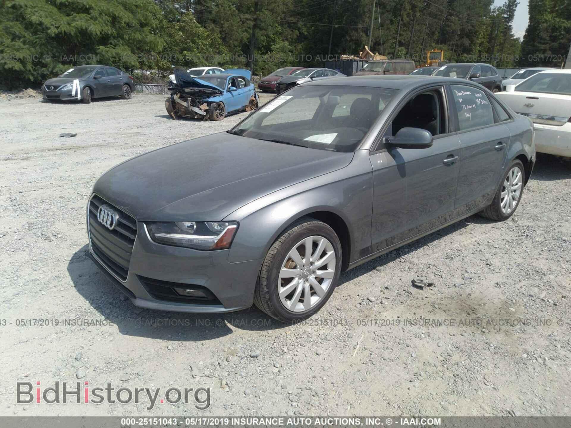 2013 AUDI A4 - VIN: WAUAFAFL9DA146663 - Фото 2