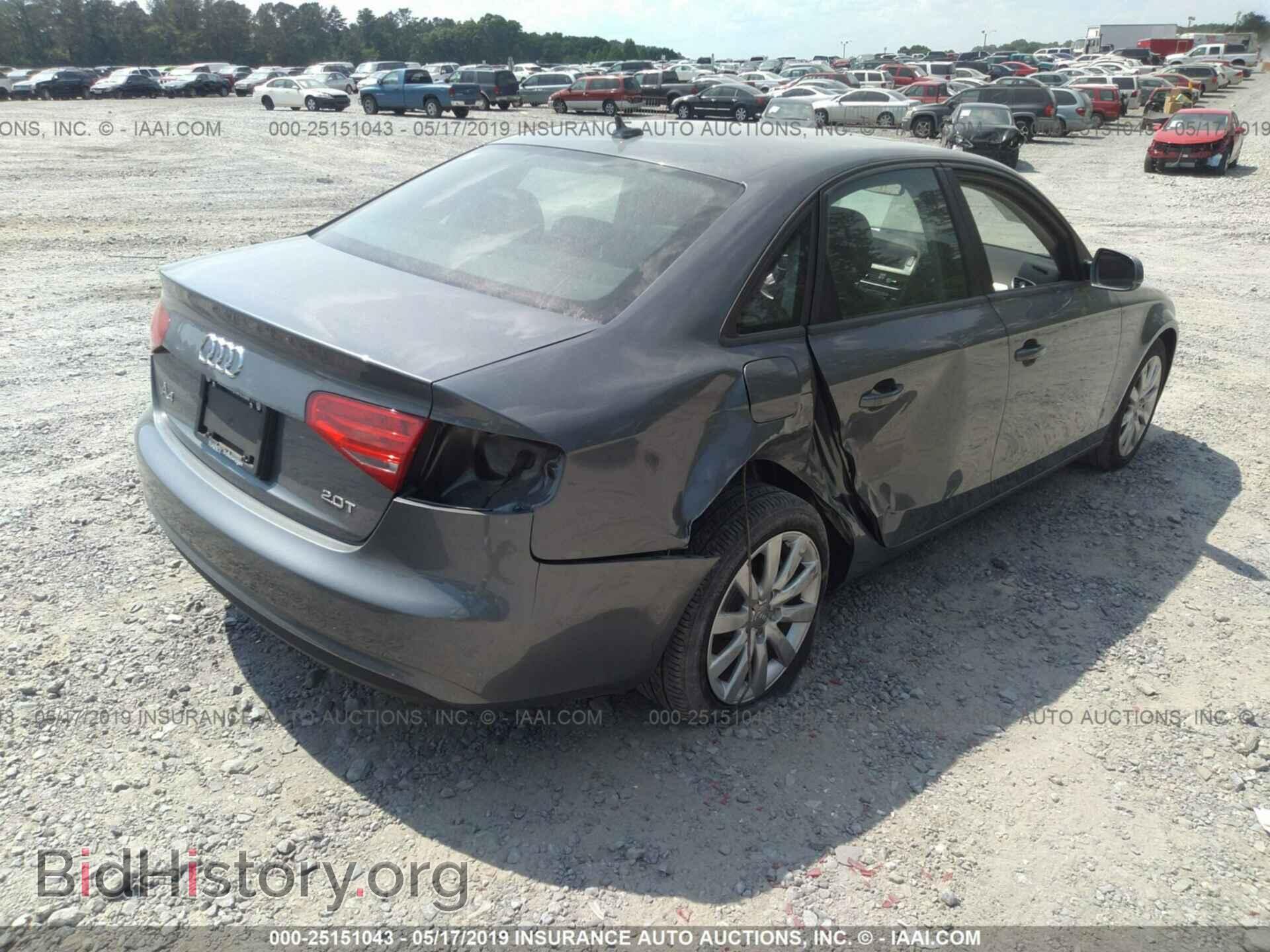 2013 AUDI A4 - VIN: WAUAFAFL9DA146663 - Фото 4