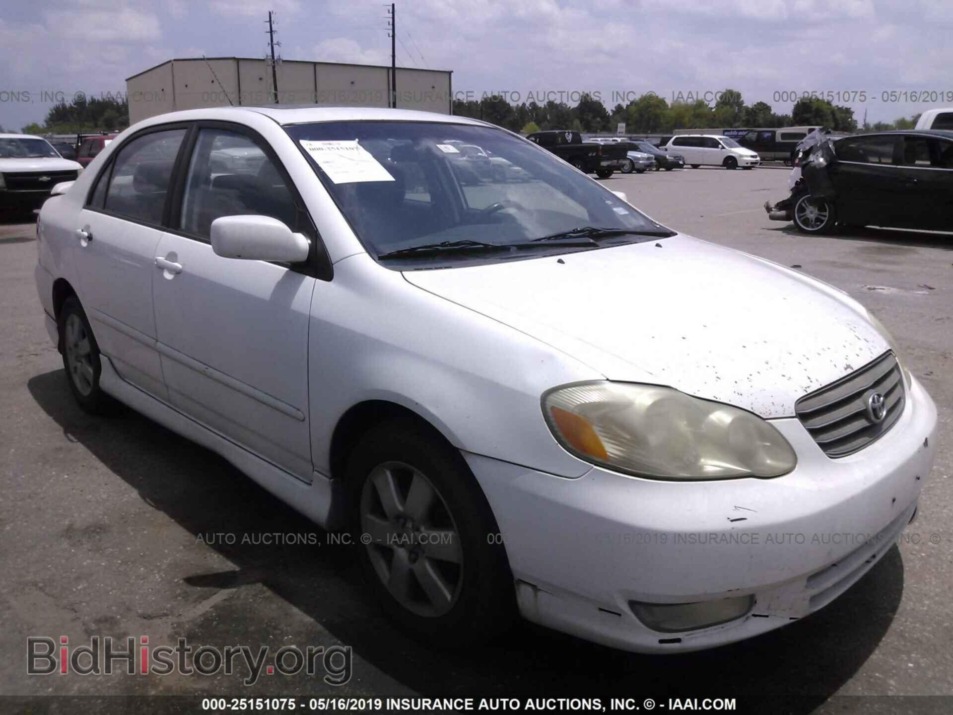 Фотография 2T1BR32E93C121645 - TOYOTA COROLLA 2003