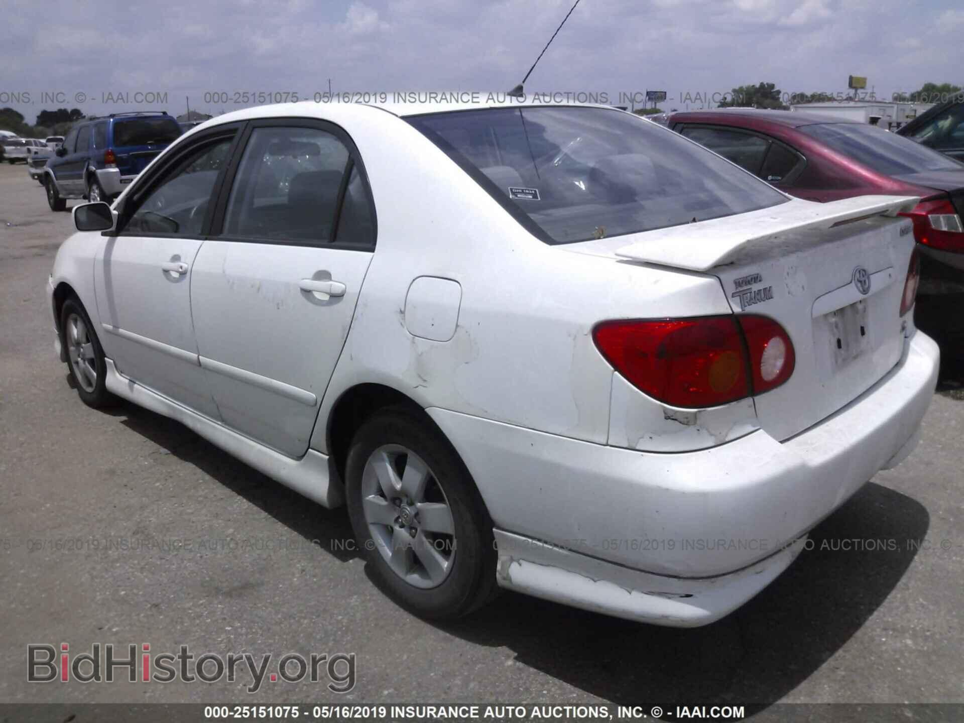 2003 TOYOTA COROLLA - VIN: 2T1BR32E93C121645 - Фото 3