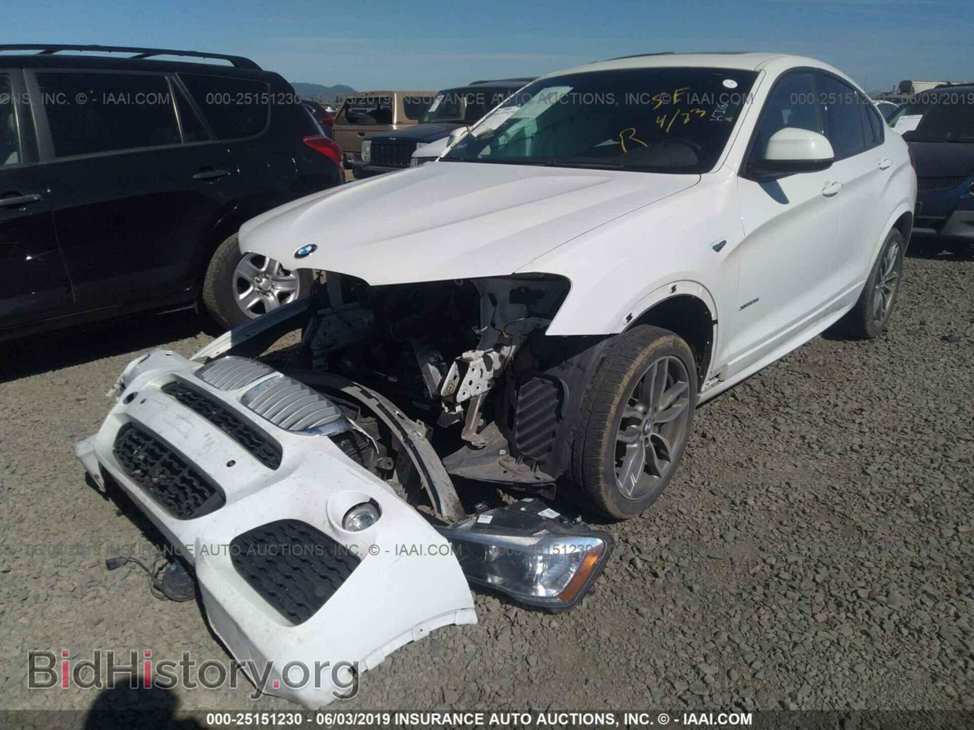 2016 BMW X4 - VIN: 5UXXW3C55G0R21032 - Фото 2