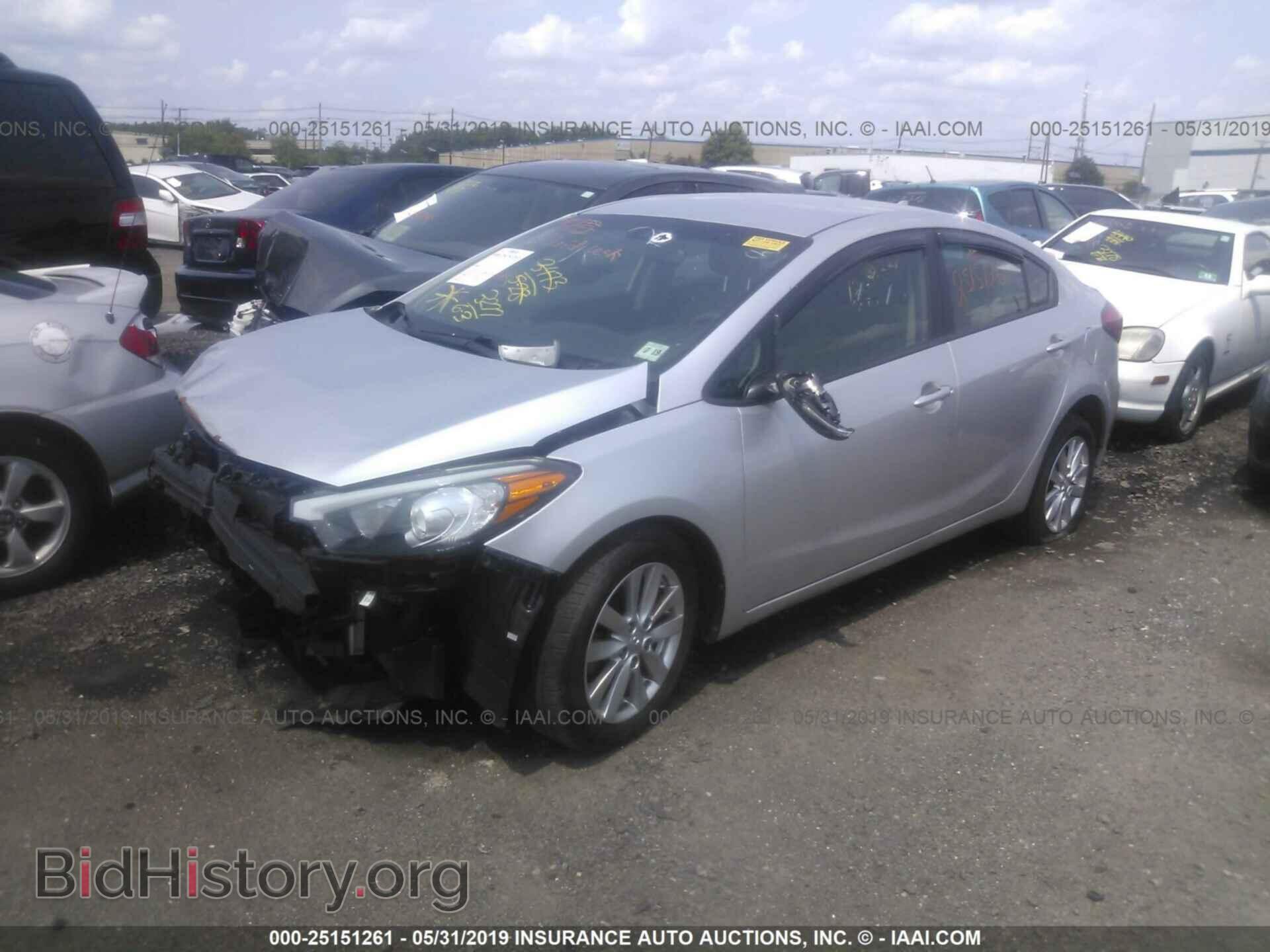 2014 KIA FORTE - VIN: KNAFX4A62E5165054 - Фото 2