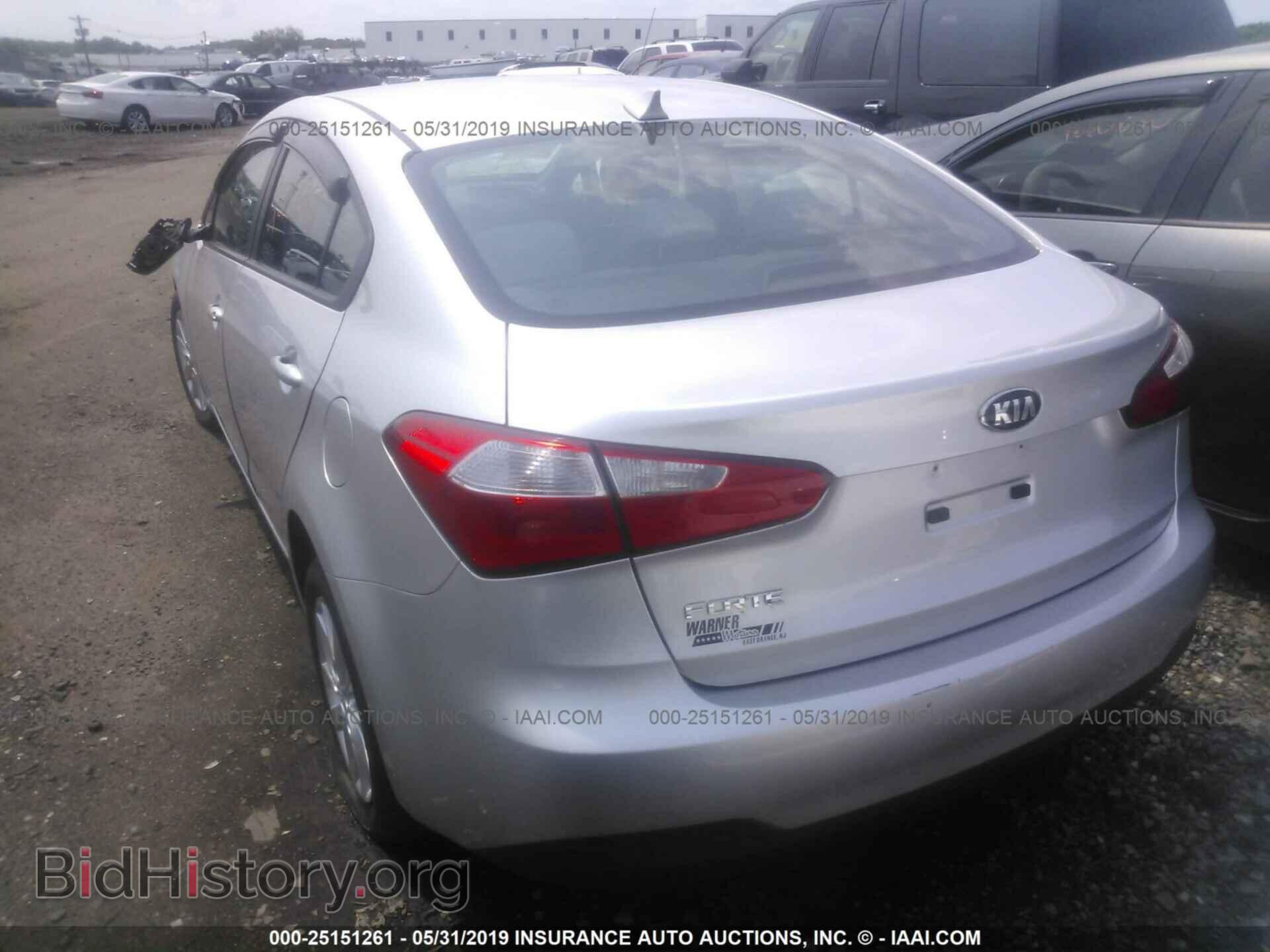2014 KIA FORTE - VIN: KNAFX4A62E5165054 - Фото 3