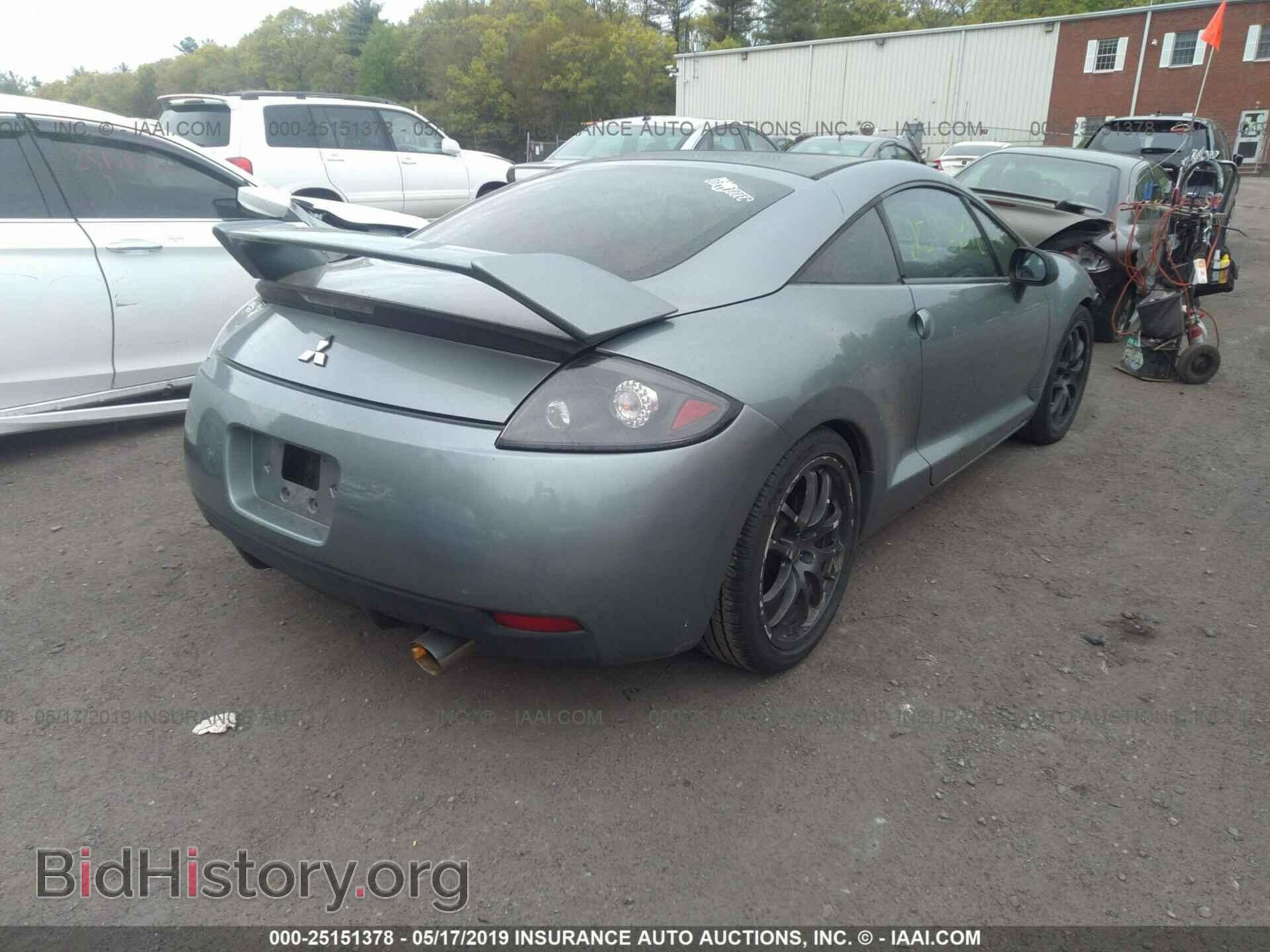 2007 MITSUBISHI ECLIPSE - VIN: 4A3AK24F57E064926 - Photo 4