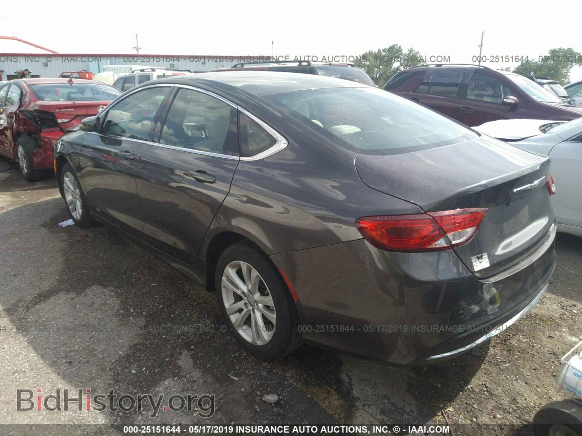 2015 CHRYSLER 200 - VIN: 1C3CCCAB6FN503375 - Фото 3