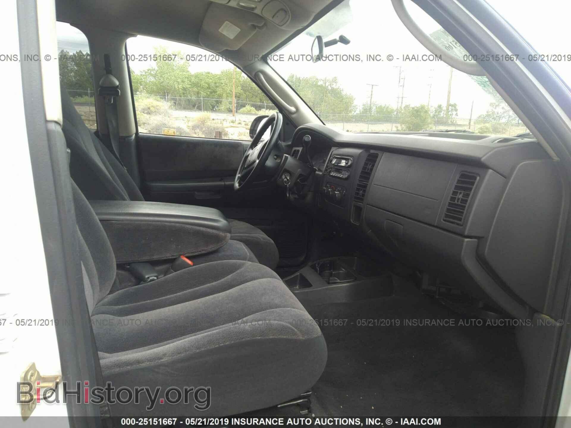 2002 DODGE DAKOTA - VIN: 1B7HL48XX2S553698 - Фото 5
