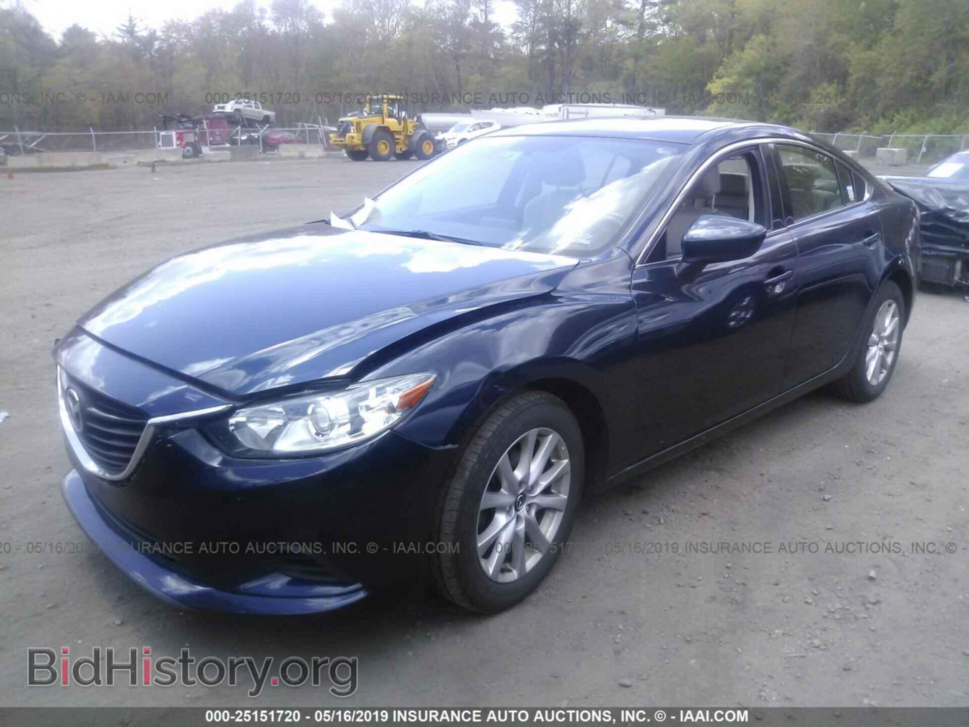 2016 MAZDA 6 - VIN: JM1GJ1U53G1450737 - Фото 2