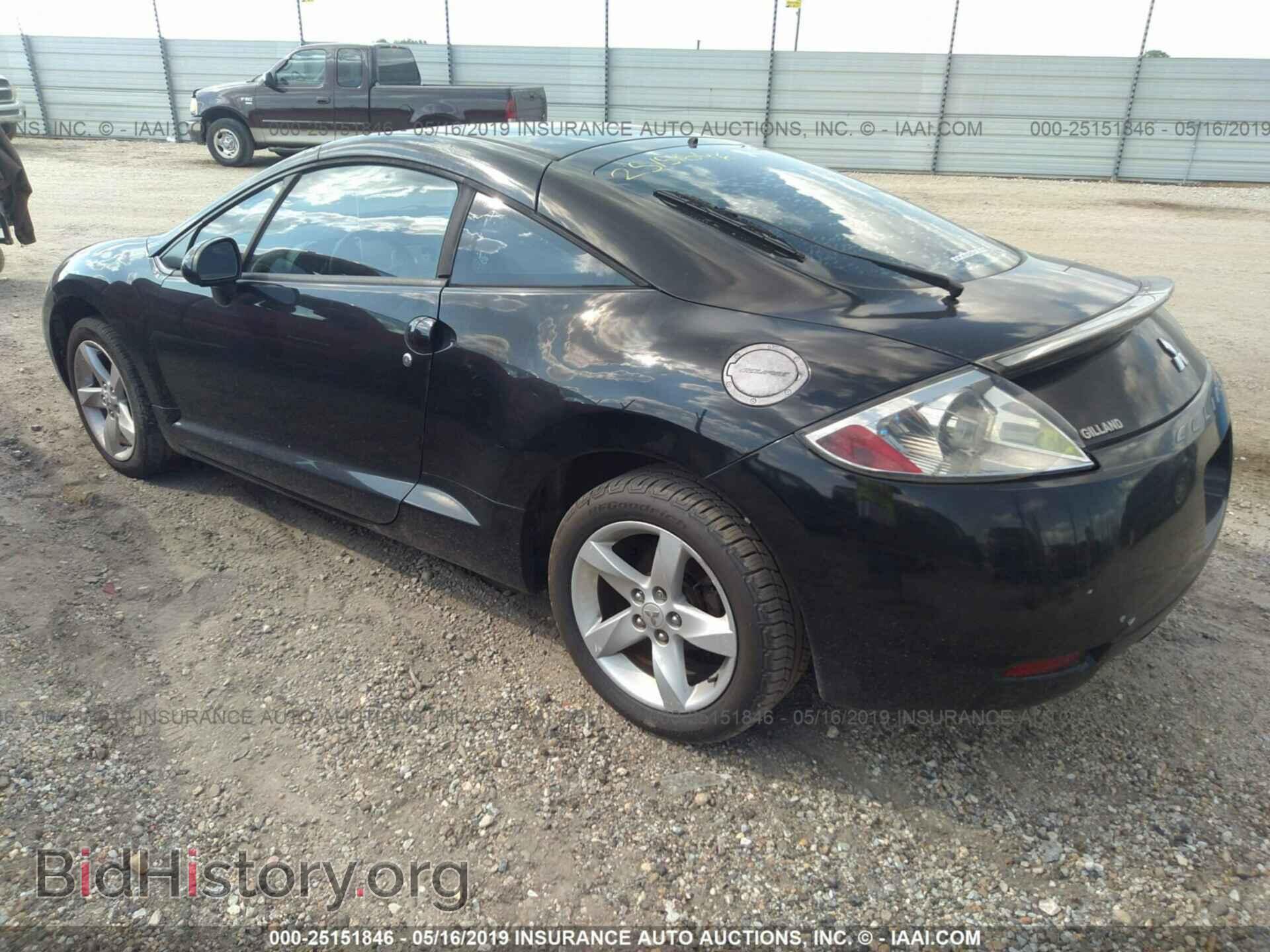 2007 MITSUBISHI ECLIPSE - VIN: 4A3AK24F77E010740 - Фото 3