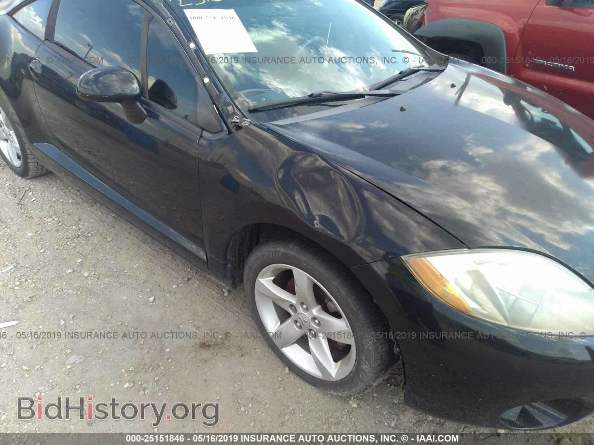 2007 MITSUBISHI ECLIPSE - VIN: 4A3AK24F77E010740 - Фото 6