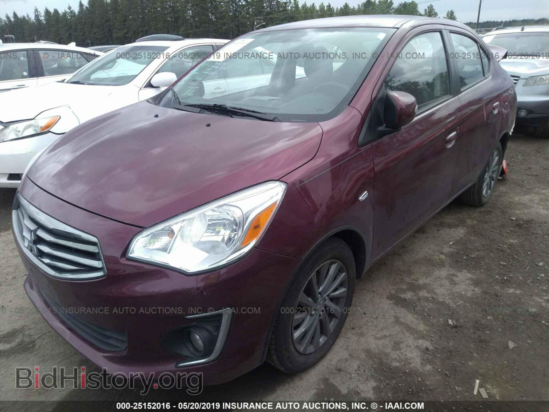 2017 MITSUBISHI MIRAGE - VIN: ML32F4FJ7HHF11545 - Фото 2