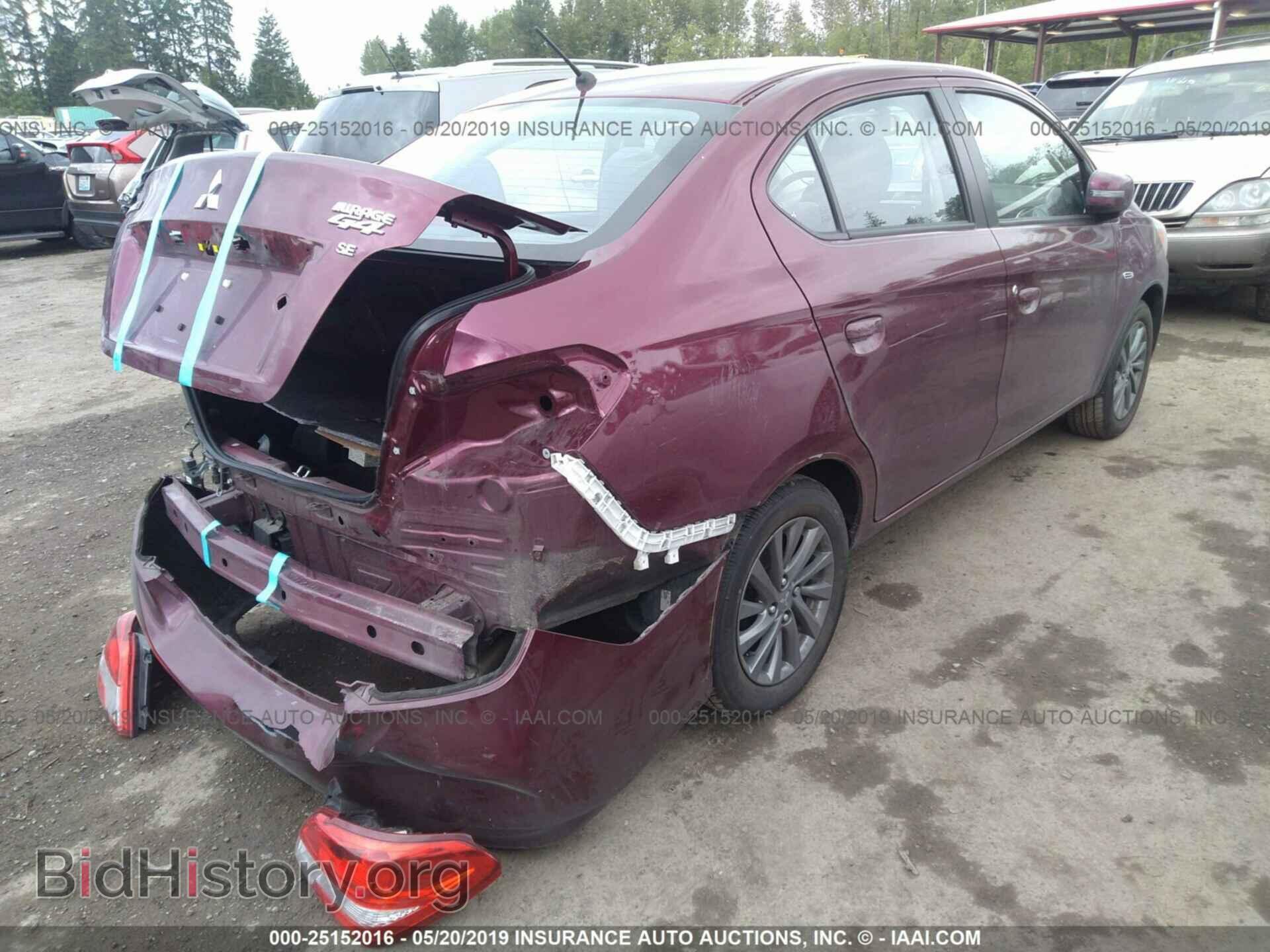2017 MITSUBISHI MIRAGE - VIN: ML32F4FJ7HHF11545 - Фото 4
