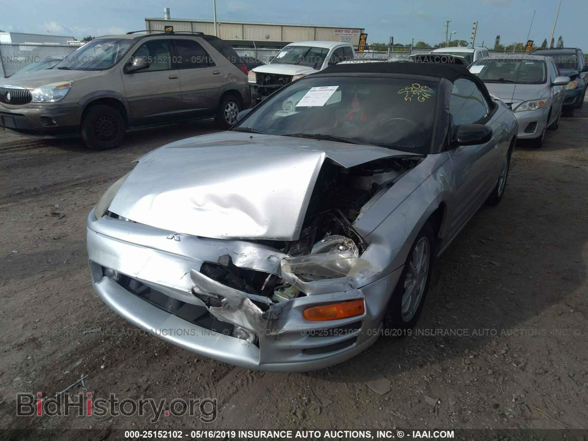 2002 MITSUBISHI ECLIPSE - VIN: 4A3AE45G22E095733 - Фото 6