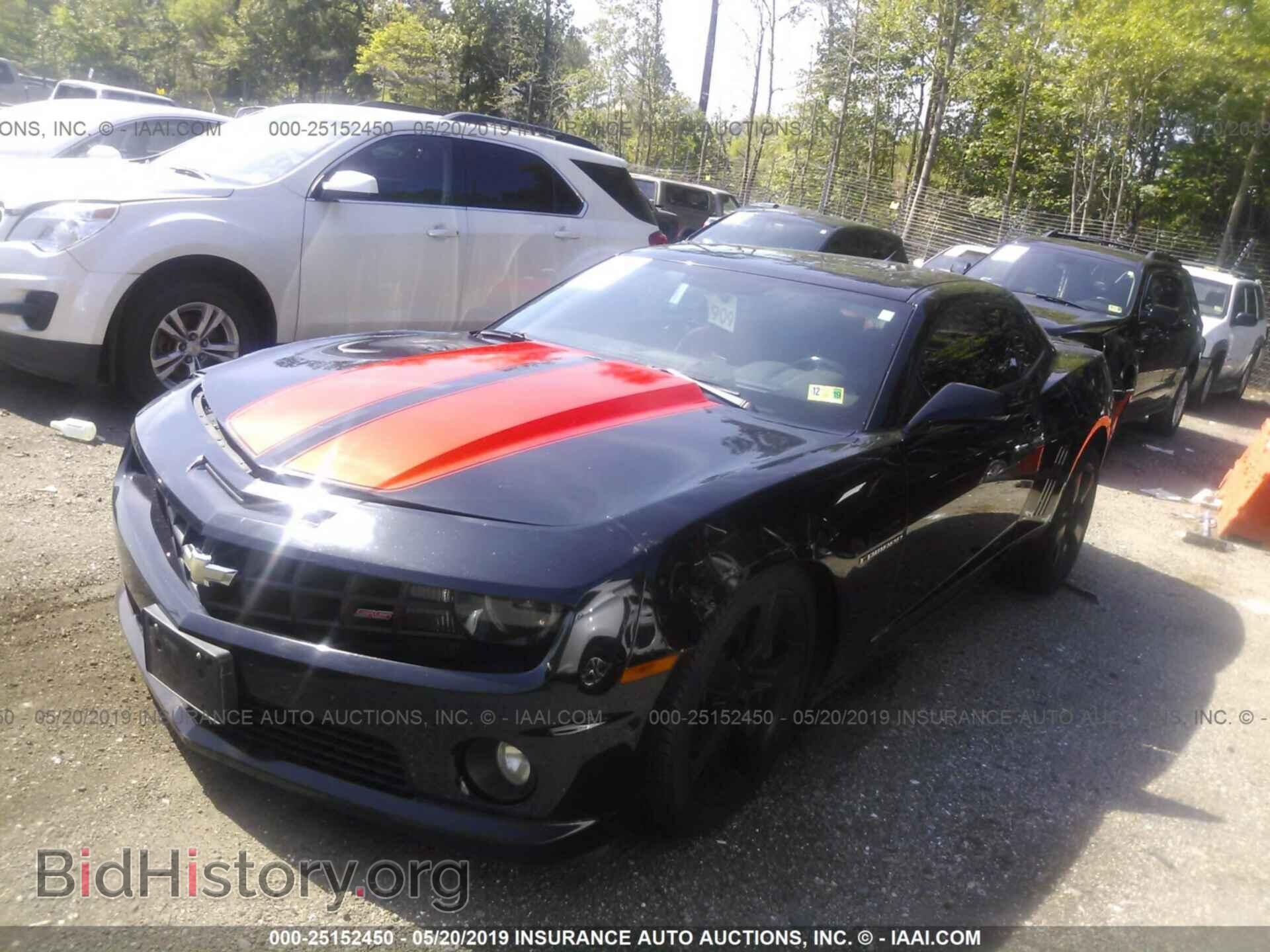 2013 CHEVROLET CAMARO - VIN: 2G1FT1EW3D9178106 - Фото 2