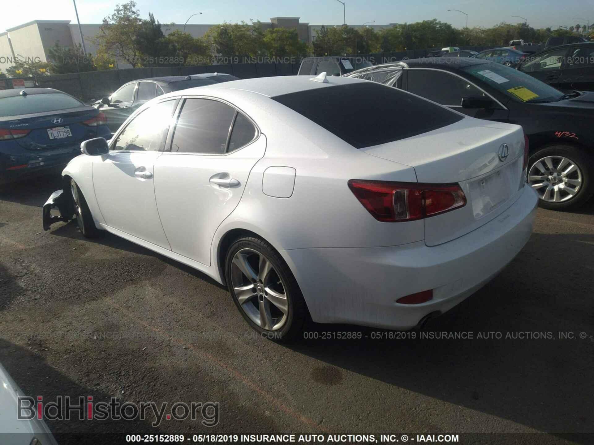 2012 LEXUS IS - VIN: JTHBF5C25C5184908 - Фото 3