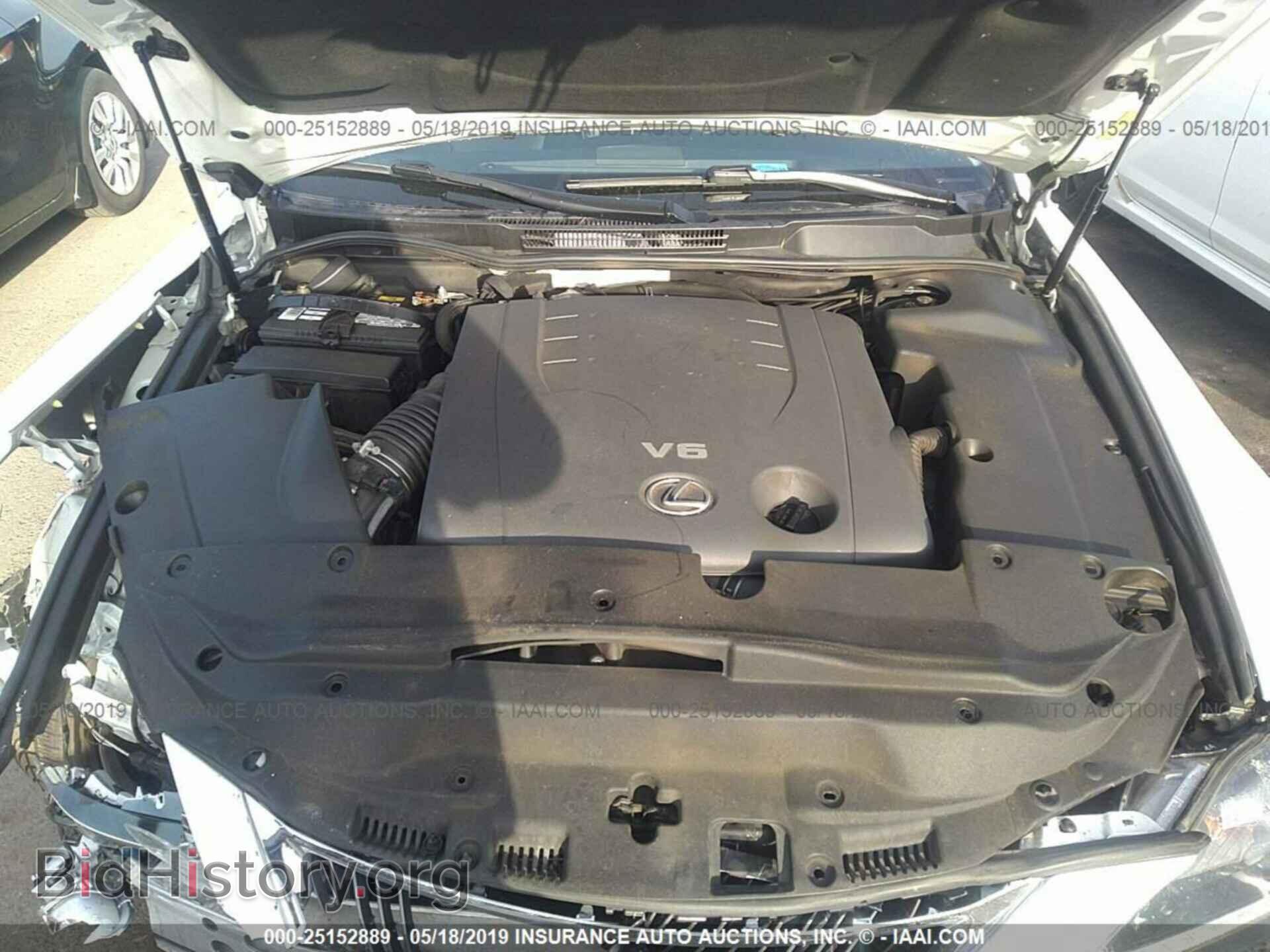 2012 LEXUS IS - VIN: JTHBF5C25C5184908 - Фото 10