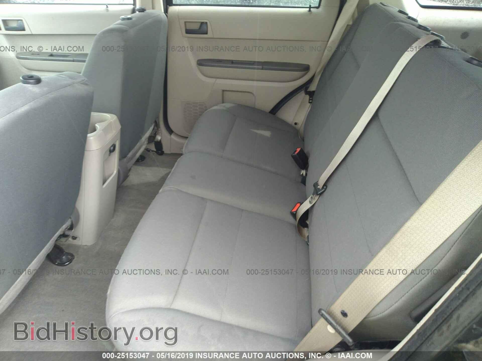 2009 FORD ESCAPE - VIN: 1FMCU92719KA93236 - Фото 8