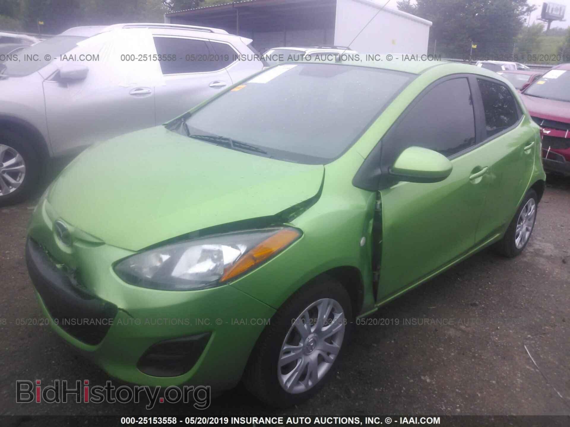 2013 MAZDA MAZDA2 - VIN: JM1DE1KY0D0159733 - Фото 2