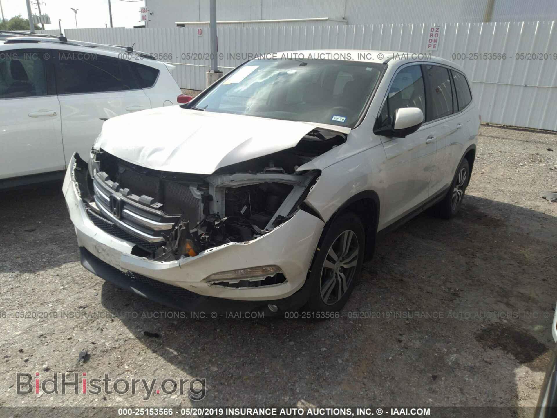 2016 HONDA PILOT - VIN: 5FNYF5H38GB011871 - Фото 2