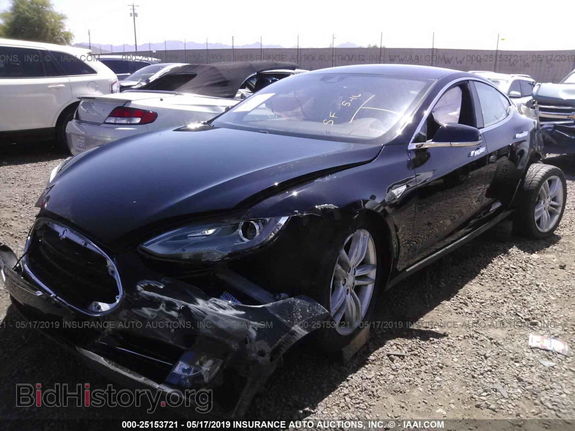 2015 TESLA MODEL S - VIN: 5YJSA1E13FF105722 - Фото 2