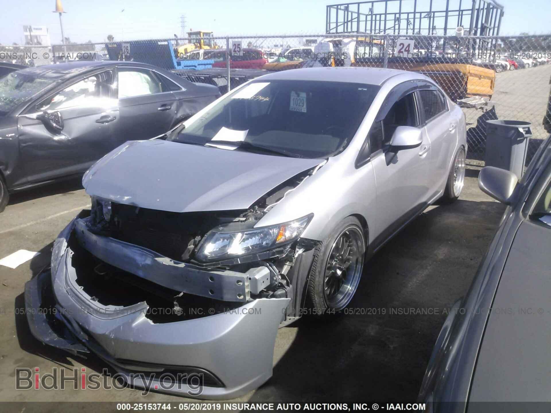 2013 HONDA CIVIC - VIN: 19XFB2F55DE218306 - Фото 2