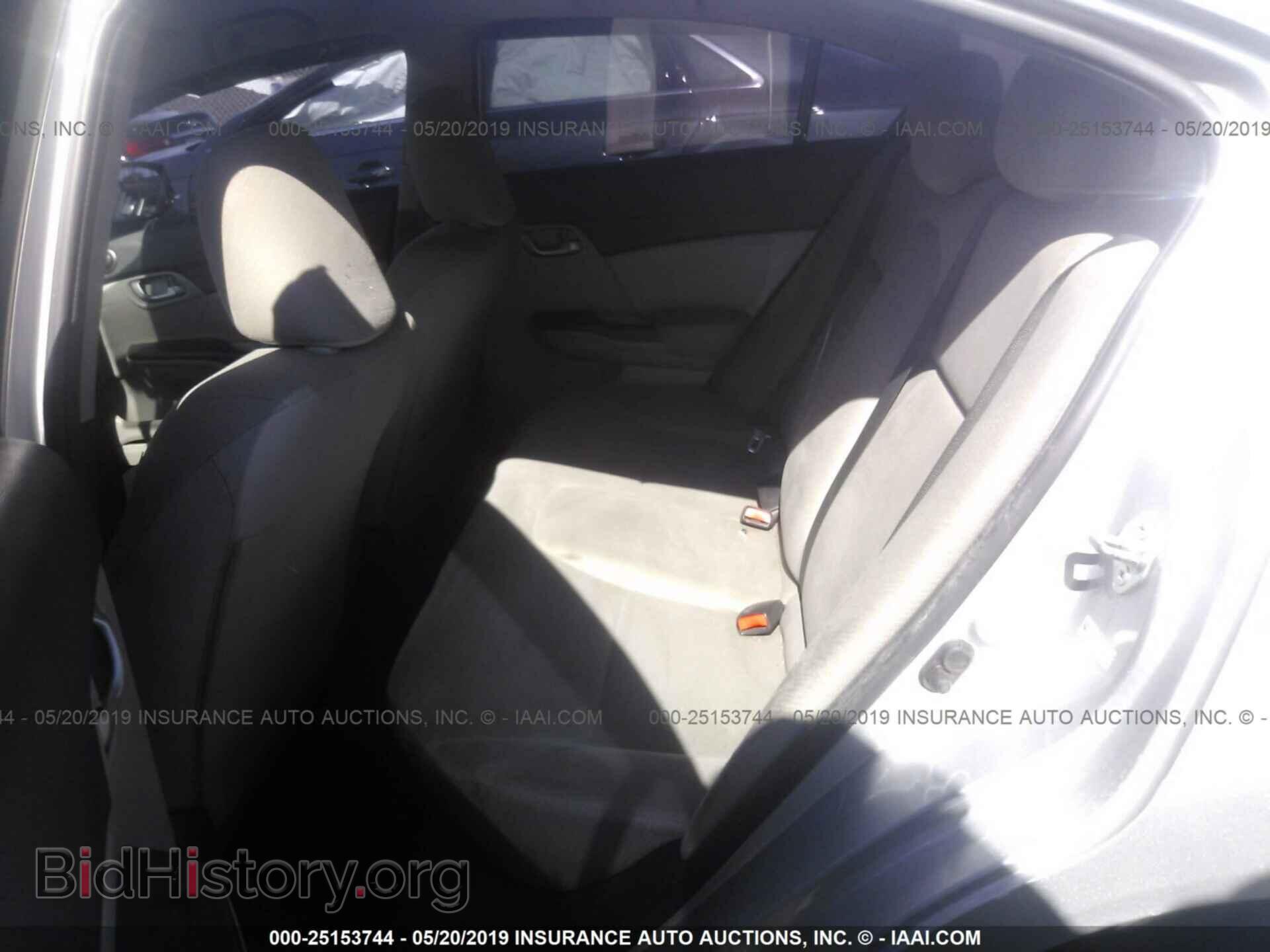 2013 HONDA CIVIC - VIN: 19XFB2F55DE218306 - Фото 8