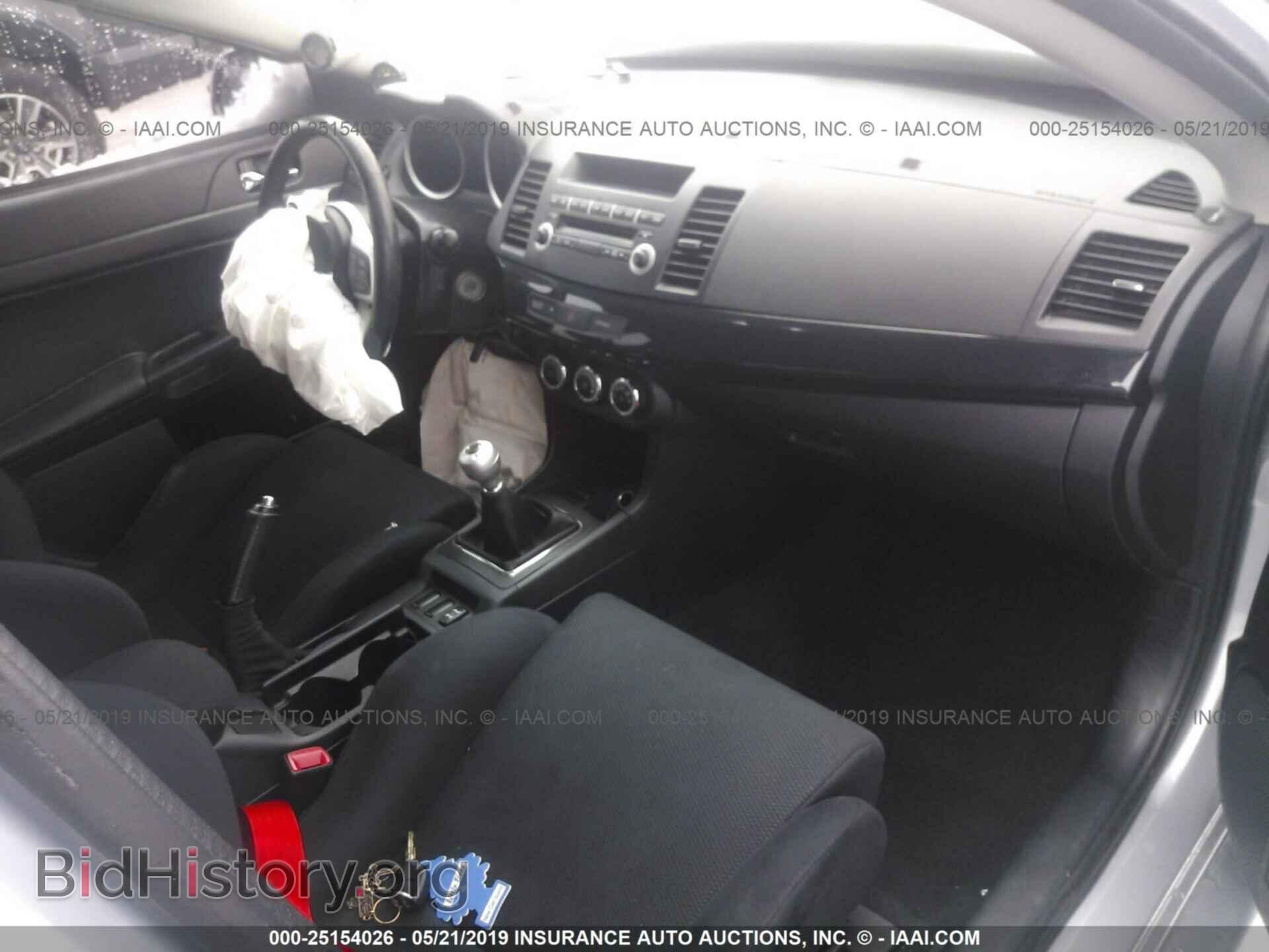 2013 MITSUBISHI LANCER - VIN: JA32W8FV2DU019767 - Фото 5