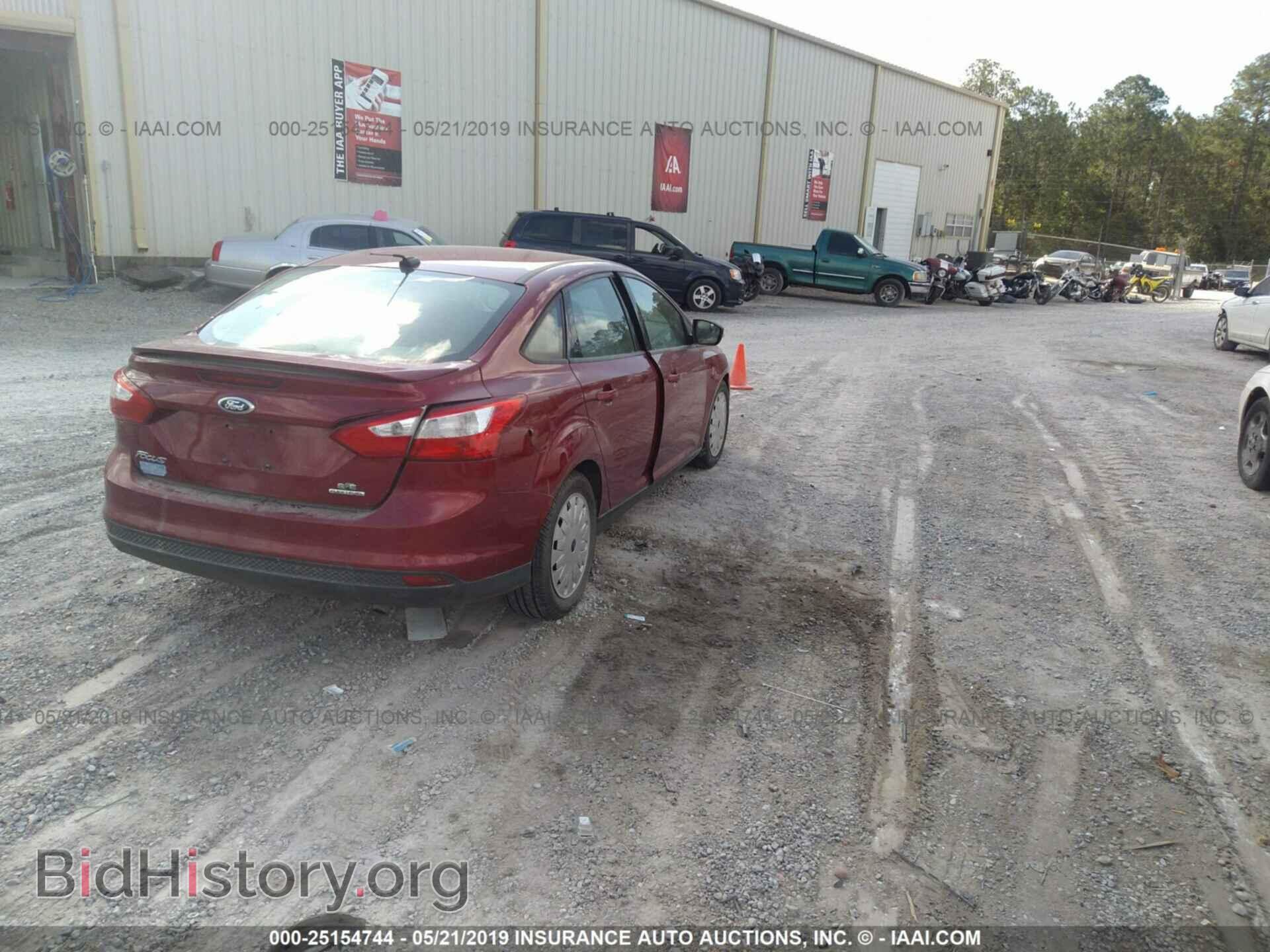 2013 FORD FOCUS - VIN: 1FADP3F22DL259784 - Фото 4