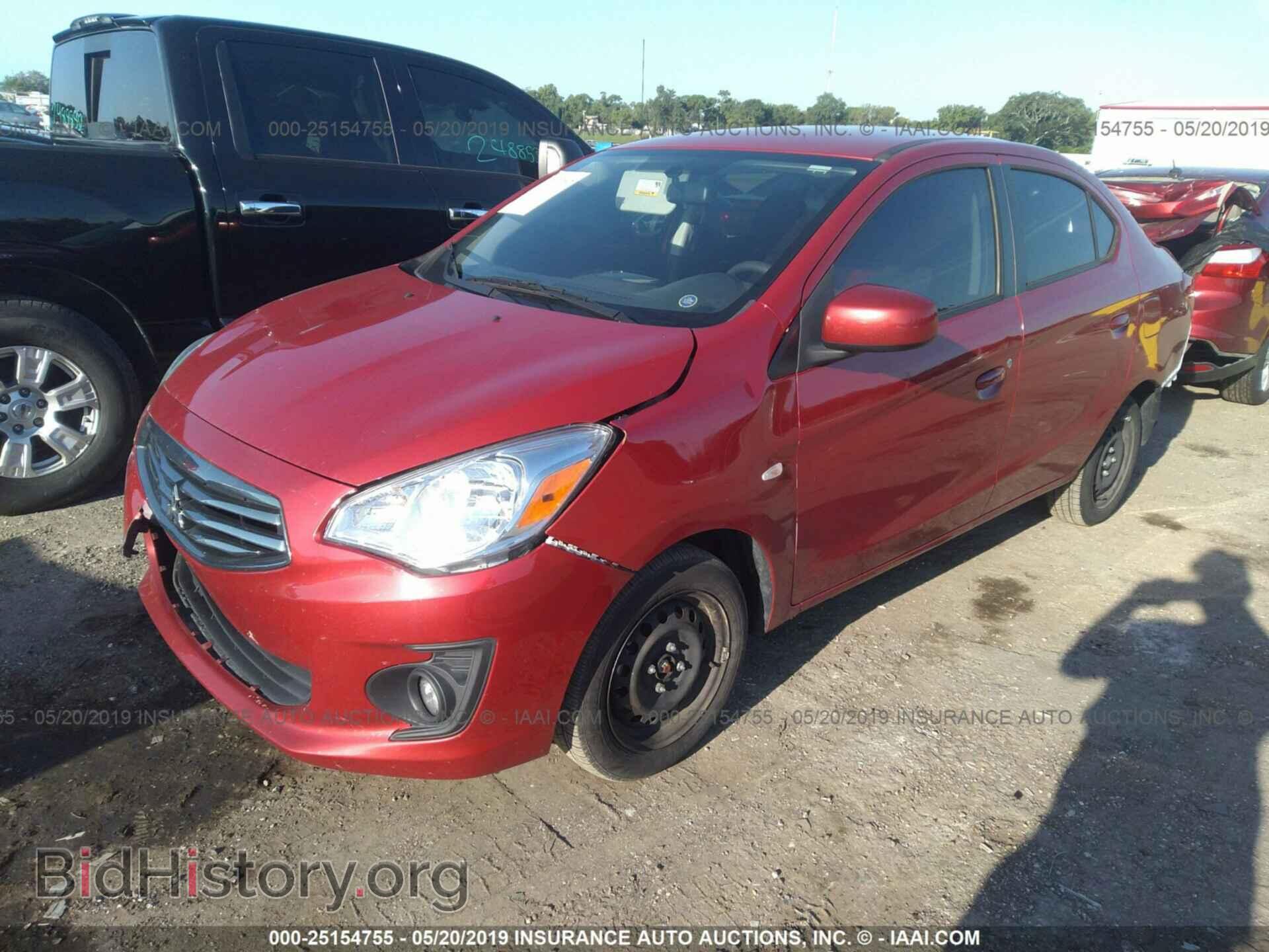 2017 MITSUBISHI MIRAGE - VIN: ML32F3FJ4HHF09343 - Фото 2