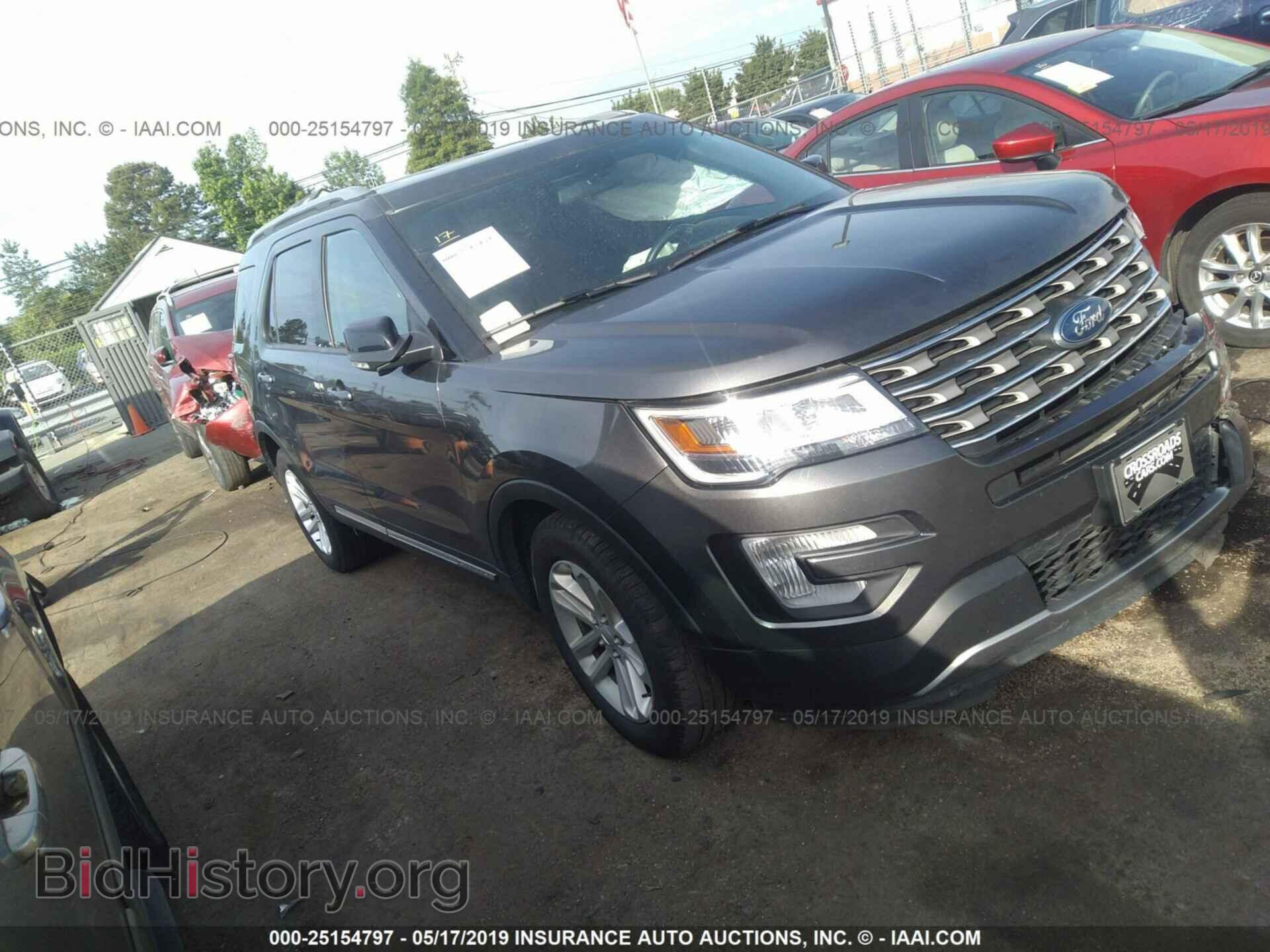 Фотография 1FM5K7D82HGD09895 - FORD EXPLORER 2017