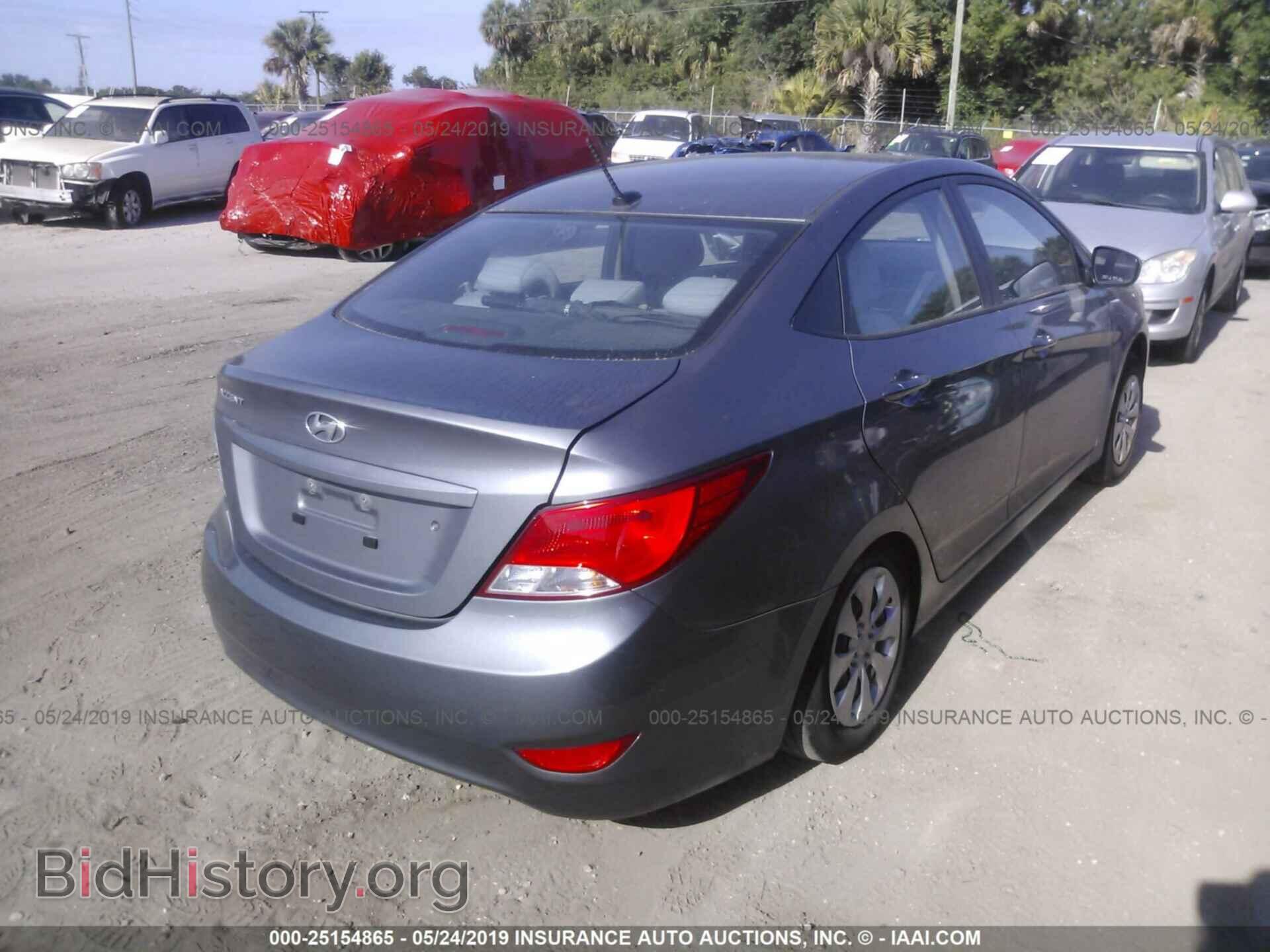 2016 HYUNDAI ACCENT - VIN: KMHCT4AE0GU072577 - Фото 4