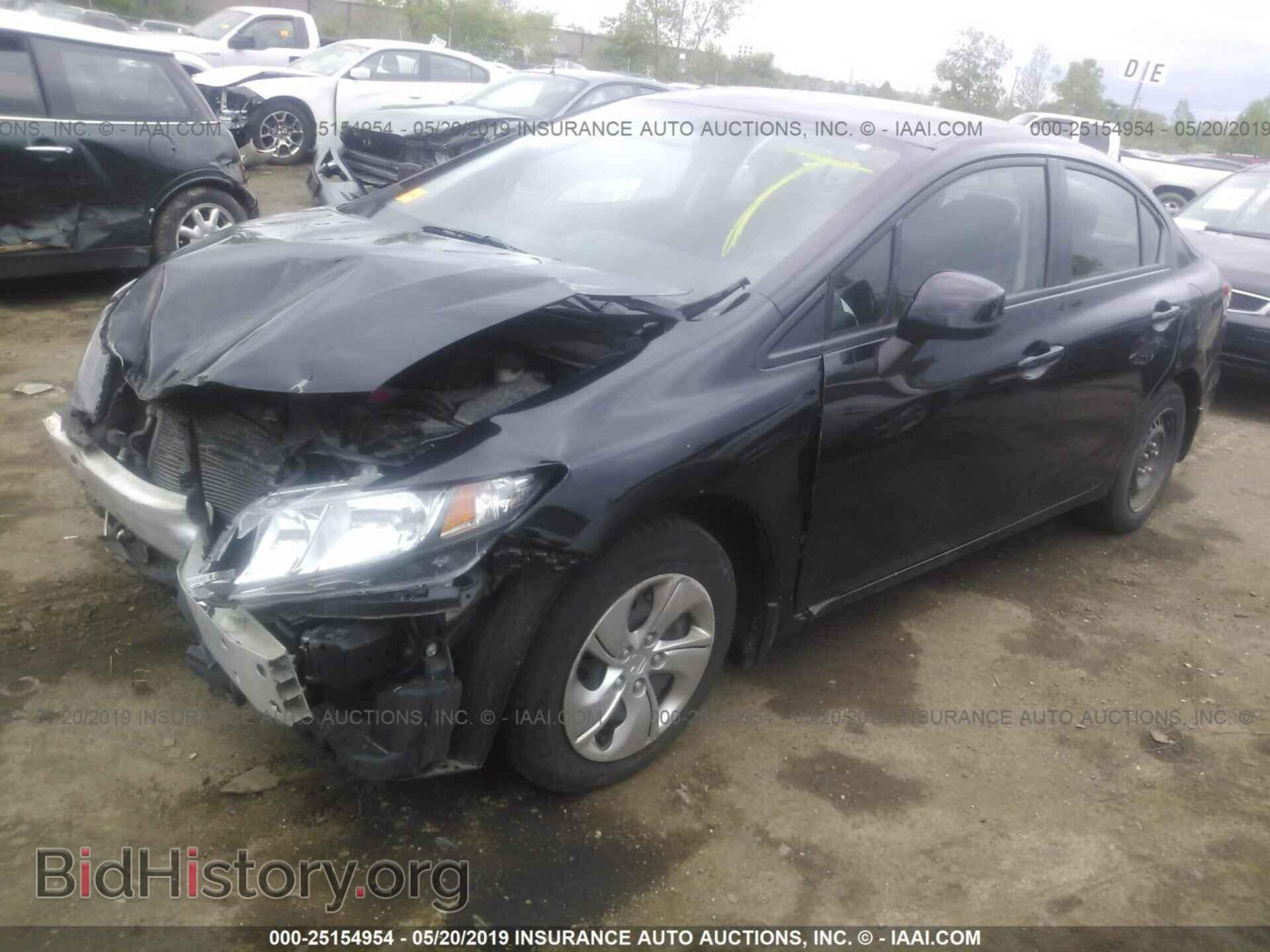 2013 HONDA CIVIC - VIN: 19XFB2F59DE271266 - Фото 2