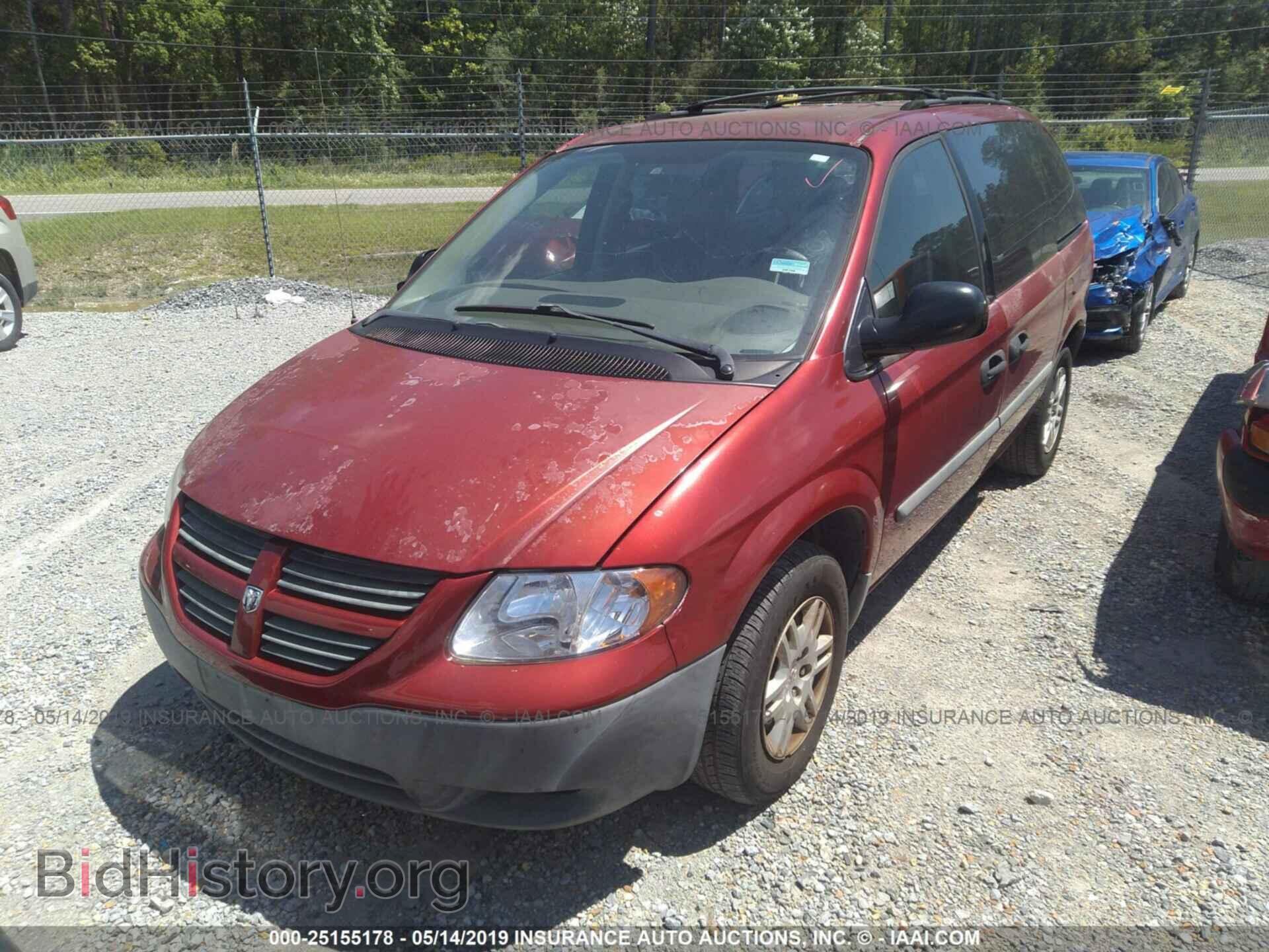 2007 DODGE CARAVAN - VIN: 1D4GP25B97B207018 - Фото 2