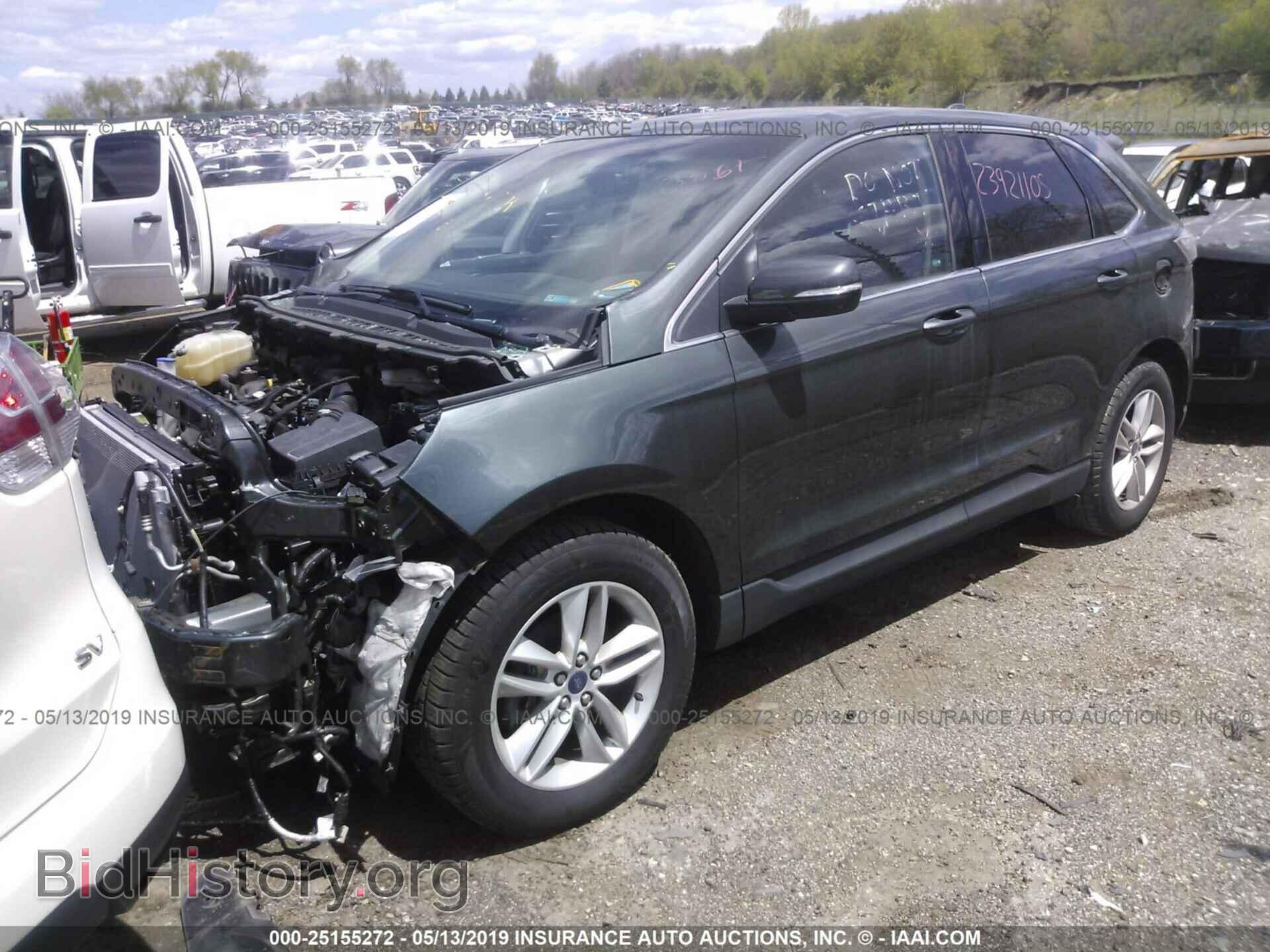 2015 FORD EDGE - VIN: 2FMTK3J98FBB13574 - Фото 2