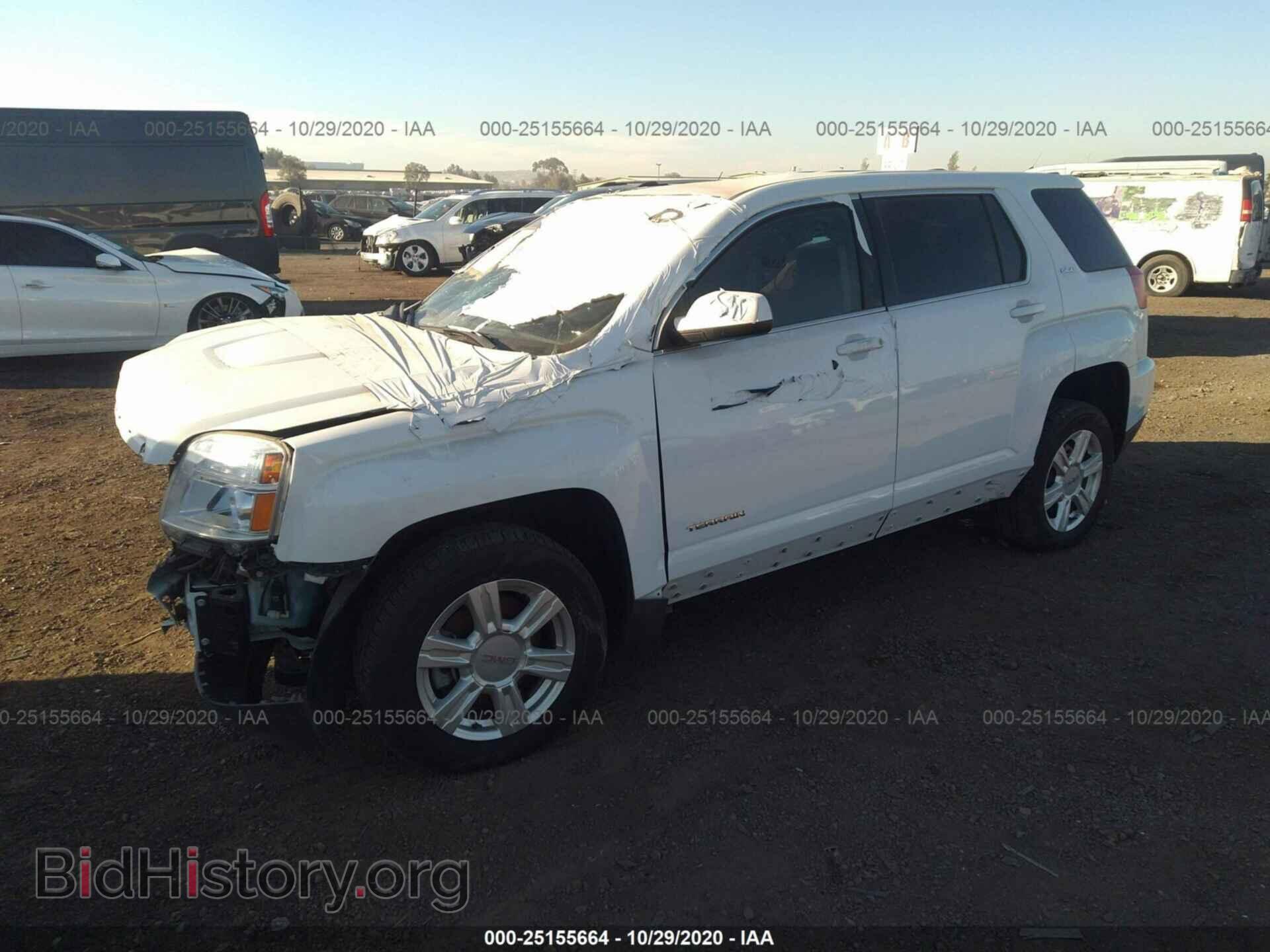 2016 GMC TERRAIN - VIN: 2GKALMEK9G6153740 - Фото 2