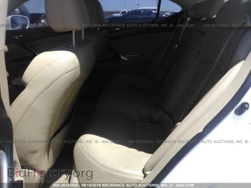 2007 Lexus IS (VIN JTHBK262972040937) — фото 8 из 10