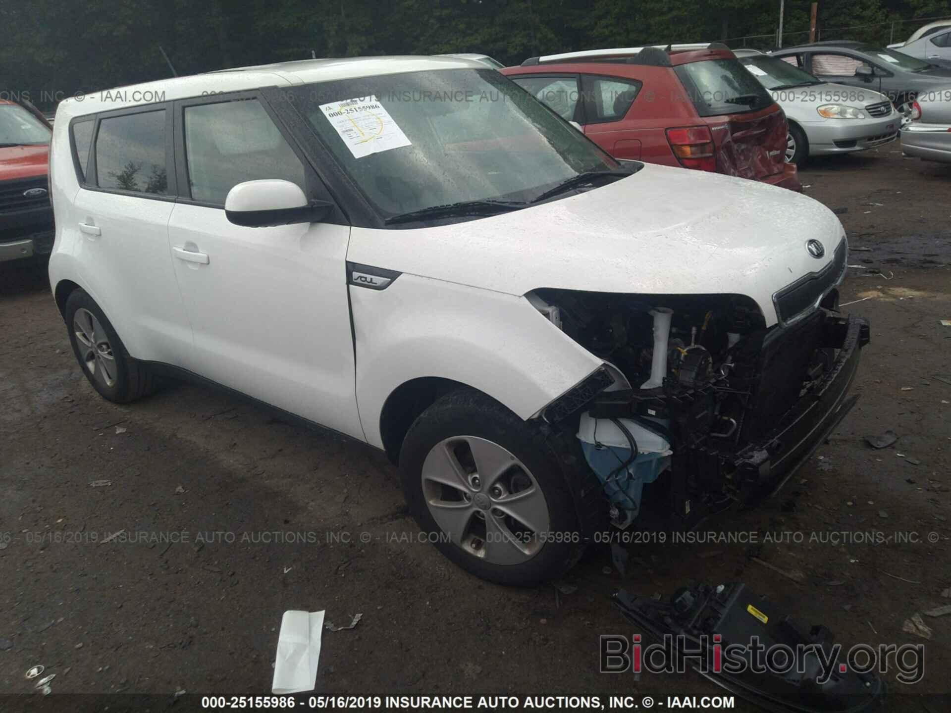 Photo KNDJN2A22G7392191 - KIA SOUL 2016