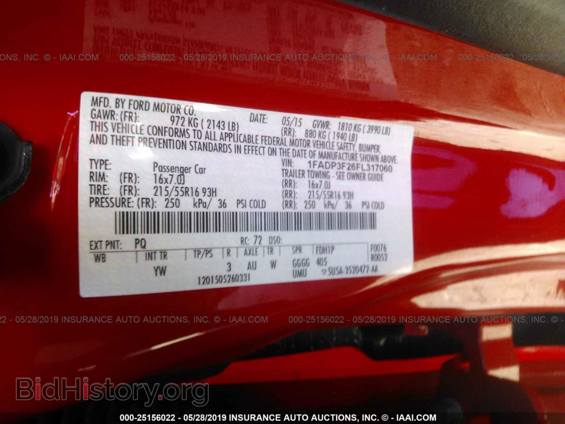 2015 FORD FOCUS - VIN: 1FADP3F26FL317060 - Photo 9