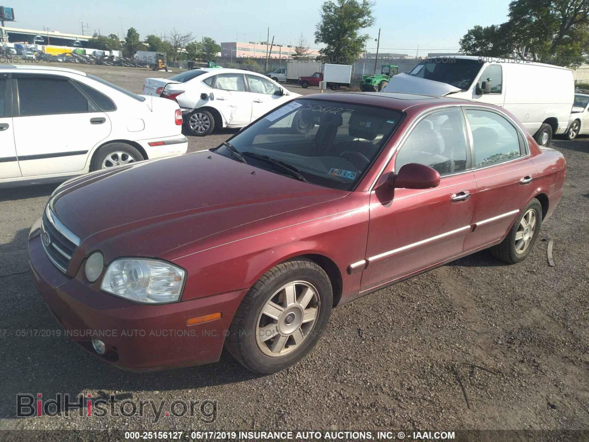 2005 KIA OPTIMA - VIN: KNAGD126855401233 - Photo 2