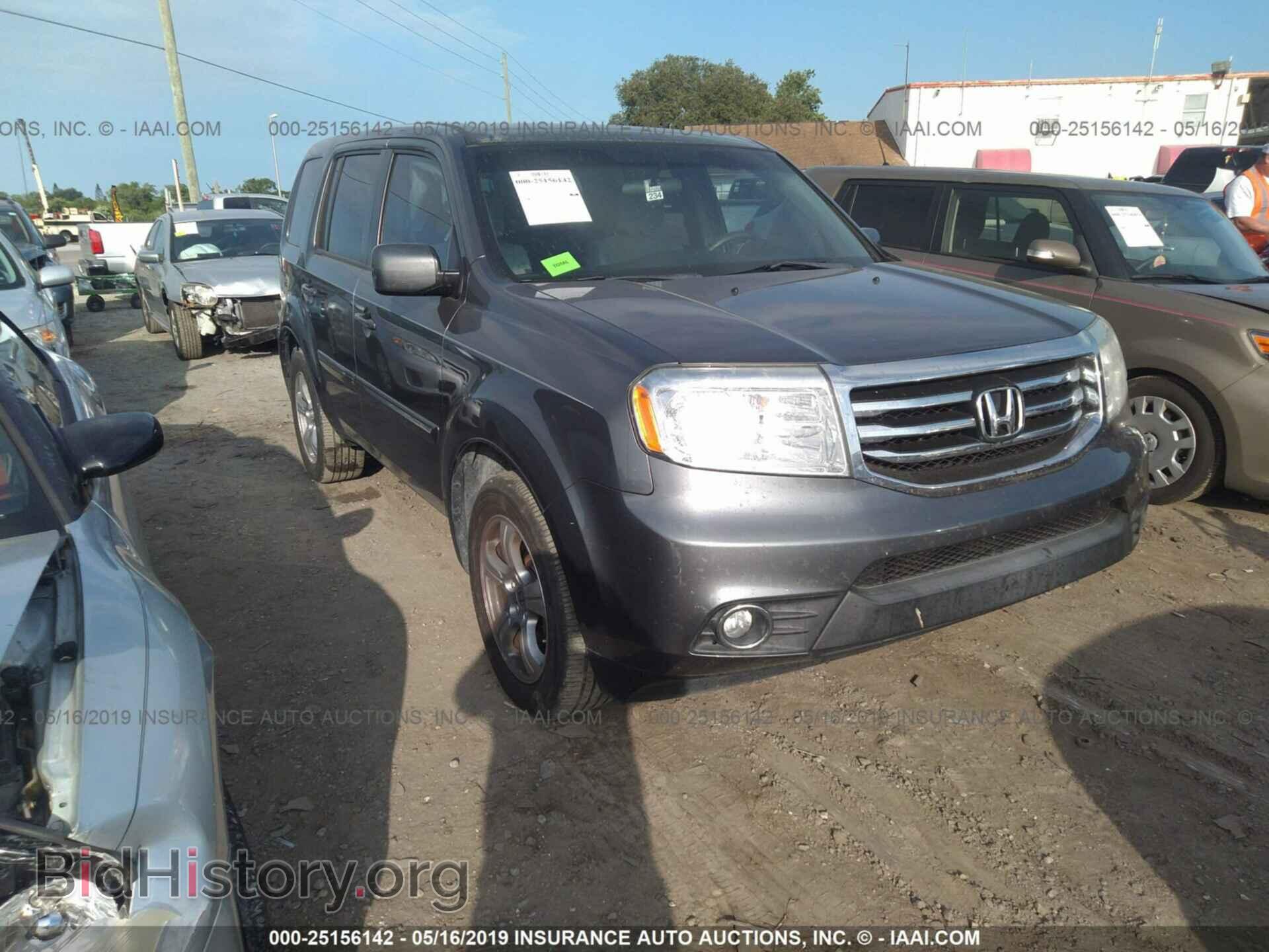 Фотография 5FNYF3H48CB027219 - HONDA PILOT 2012