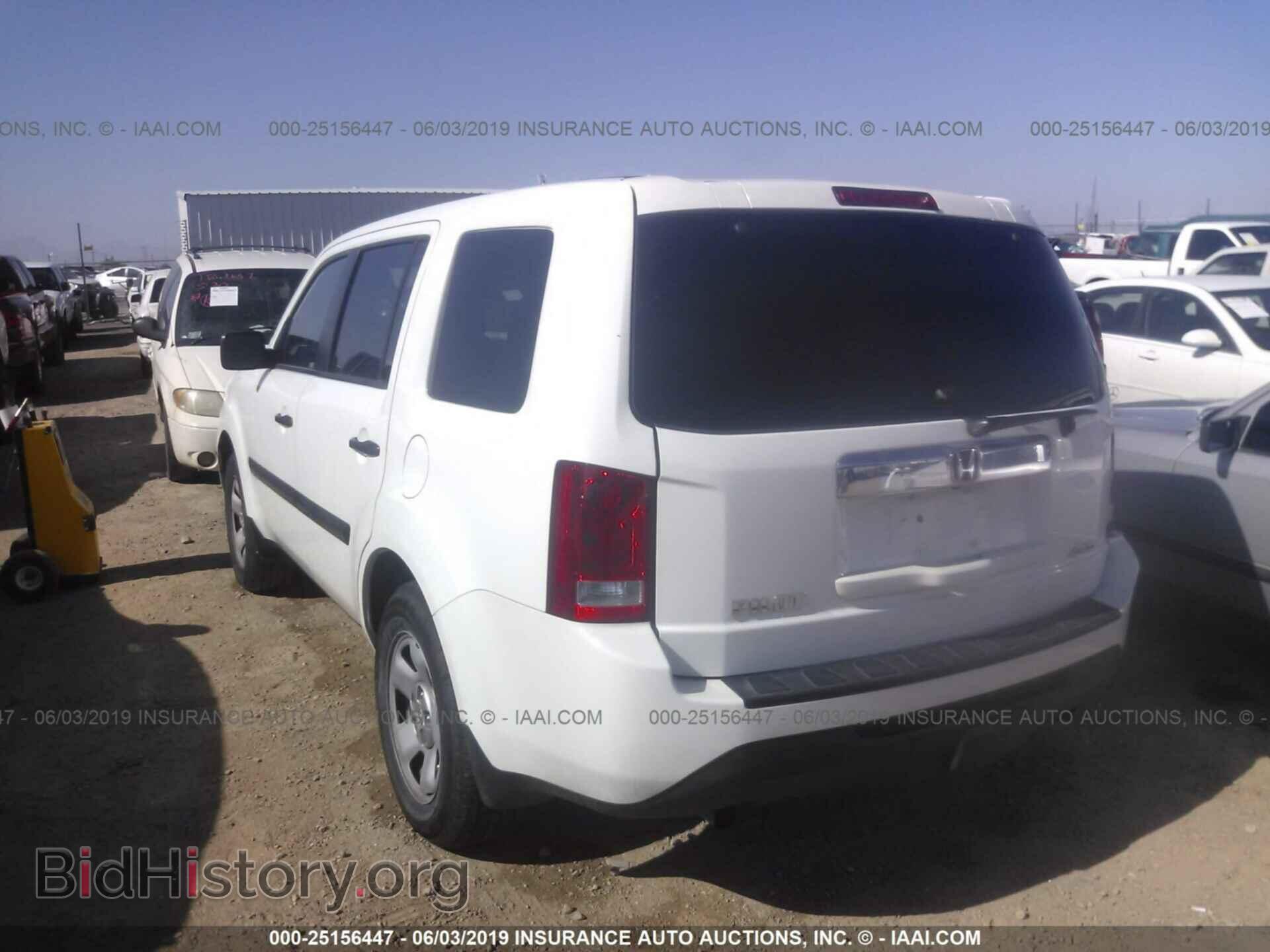 2014 HONDA PILOT - VIN: 5FNYF4H20EB053269 - Фото 3