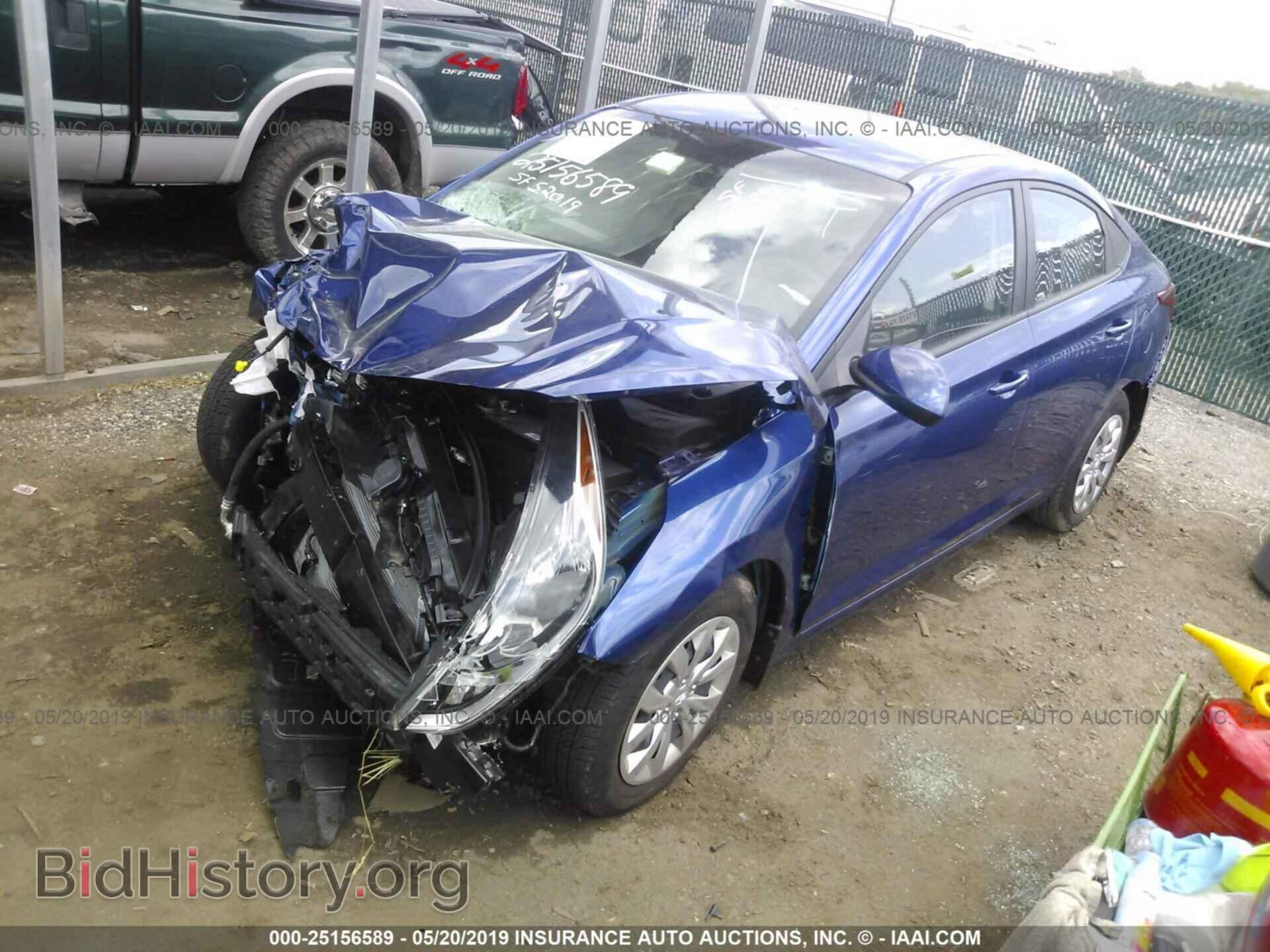 2018 HYUNDAI ACCENT - VIN: 3KPC24A34JE024320 - Фото 2