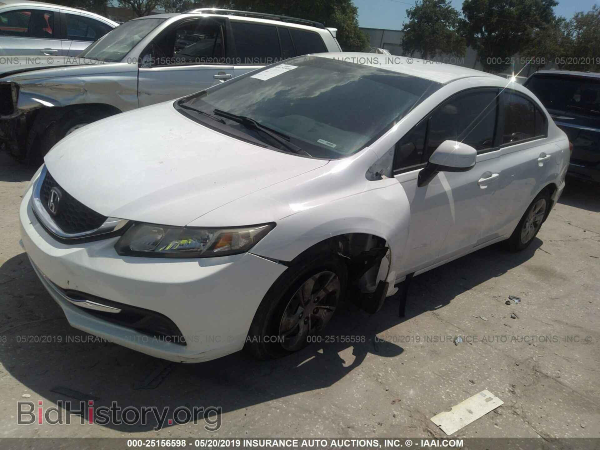 2013 HONDA CIVIC - VIN: 19XFB2F52DE071961 - Фото 2