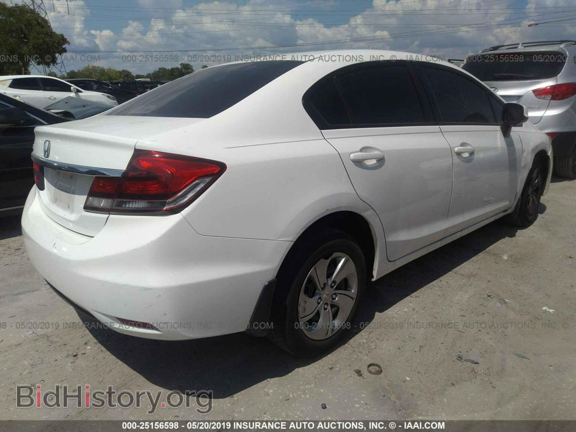 2013 HONDA CIVIC - VIN: 19XFB2F52DE071961 - Фото 4