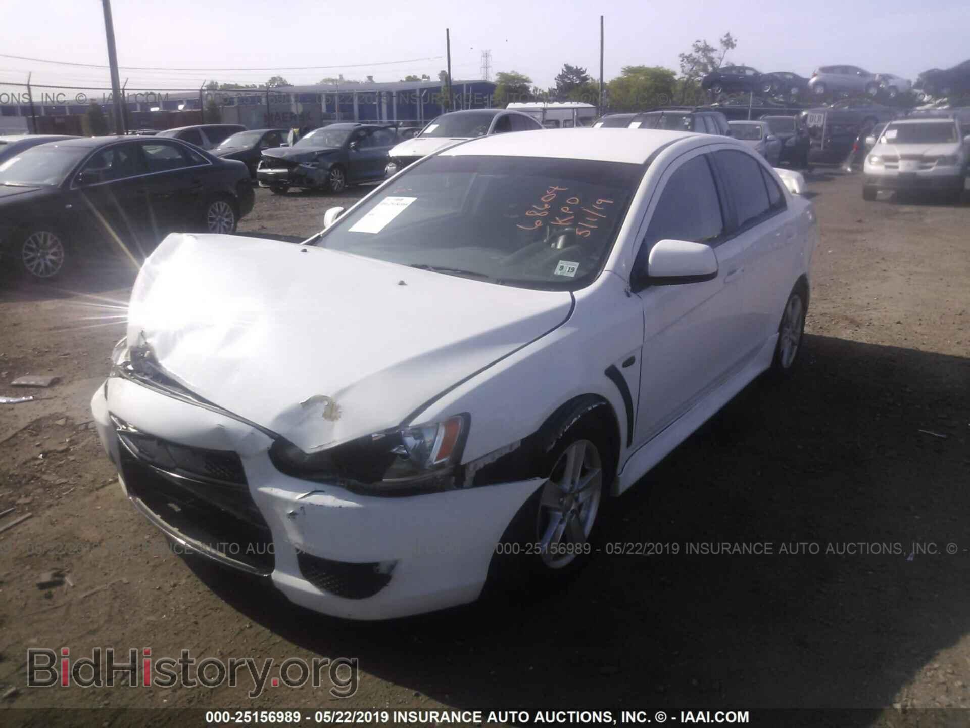 2014 MITSUBISHI LANCER - VIN: JA32V2FW0EU000645 - Фото 2