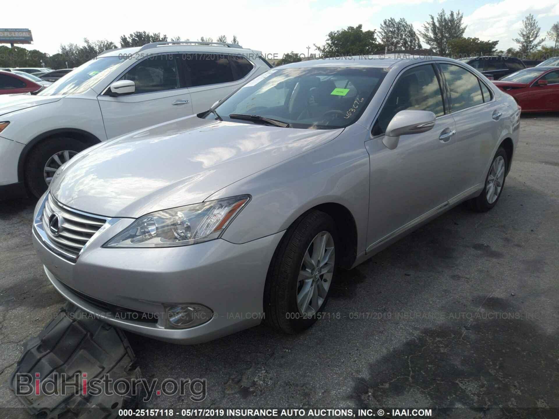 2011 LEXUS ES - VIN: JTHBK1EG7B2463676 - Photo 2