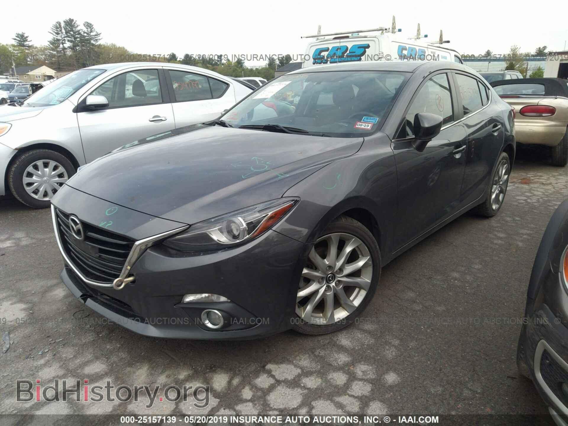 2014 MAZDA 3 - VIN: JM1BM1W38E1107934 - Фото 2