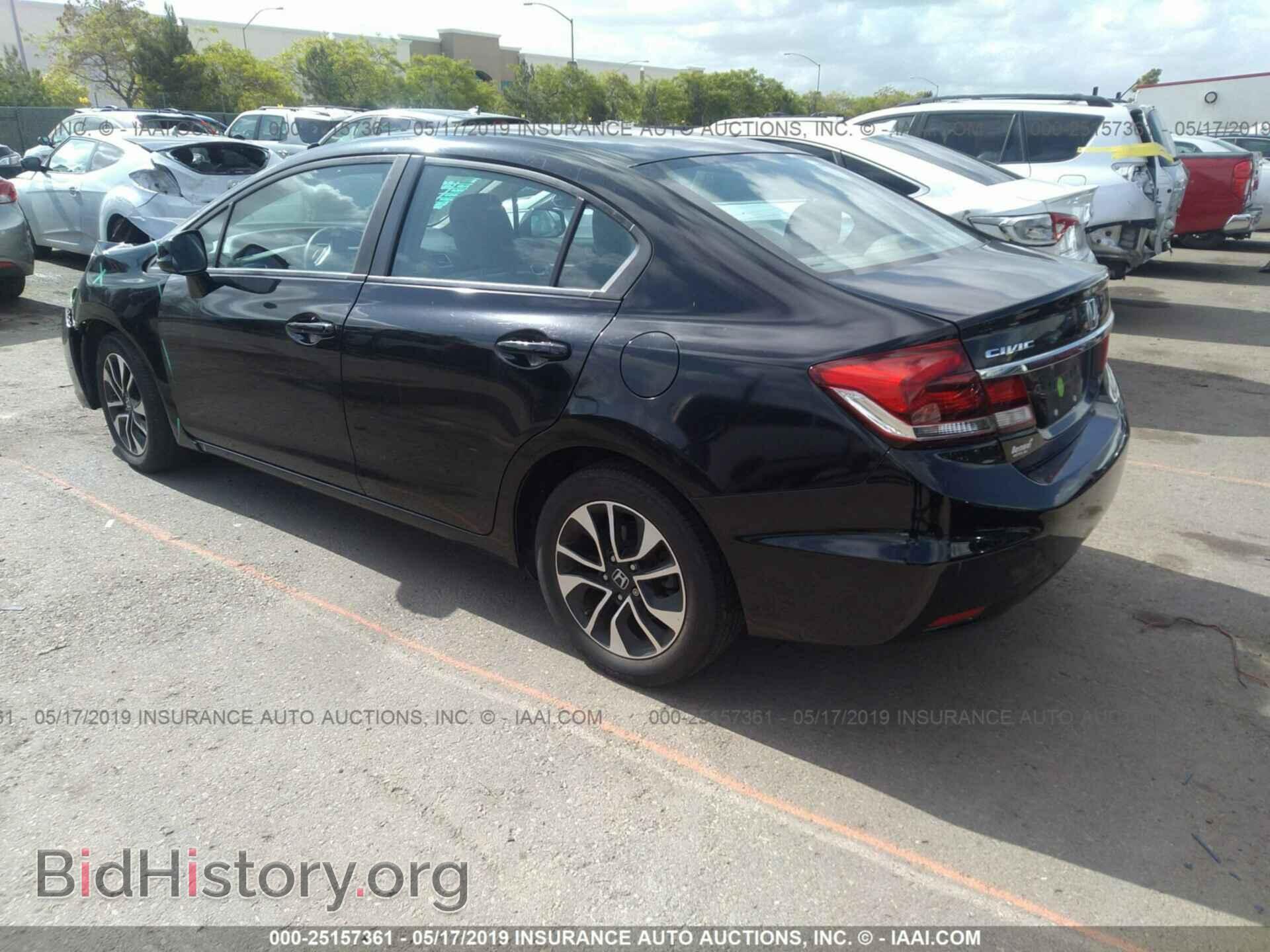 2013 HONDA CIVIC - VIN: 2HGFB2F87DH543362 - Фото 3